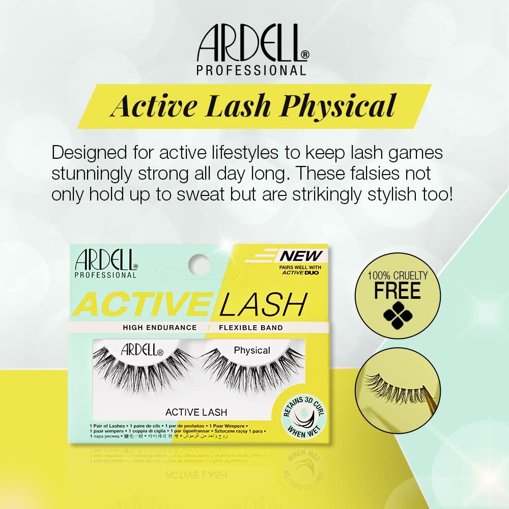 Pestañas Postizas Ardell Active Lashes - Impermeables y Naturales