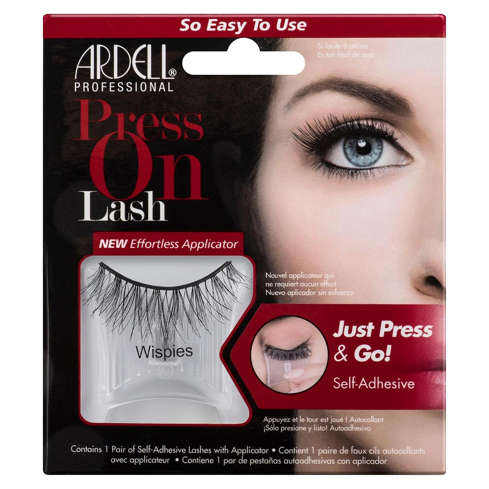 Pestañas Falsas Ardell Press On Wispies Autoadhesivas 1 Paquete