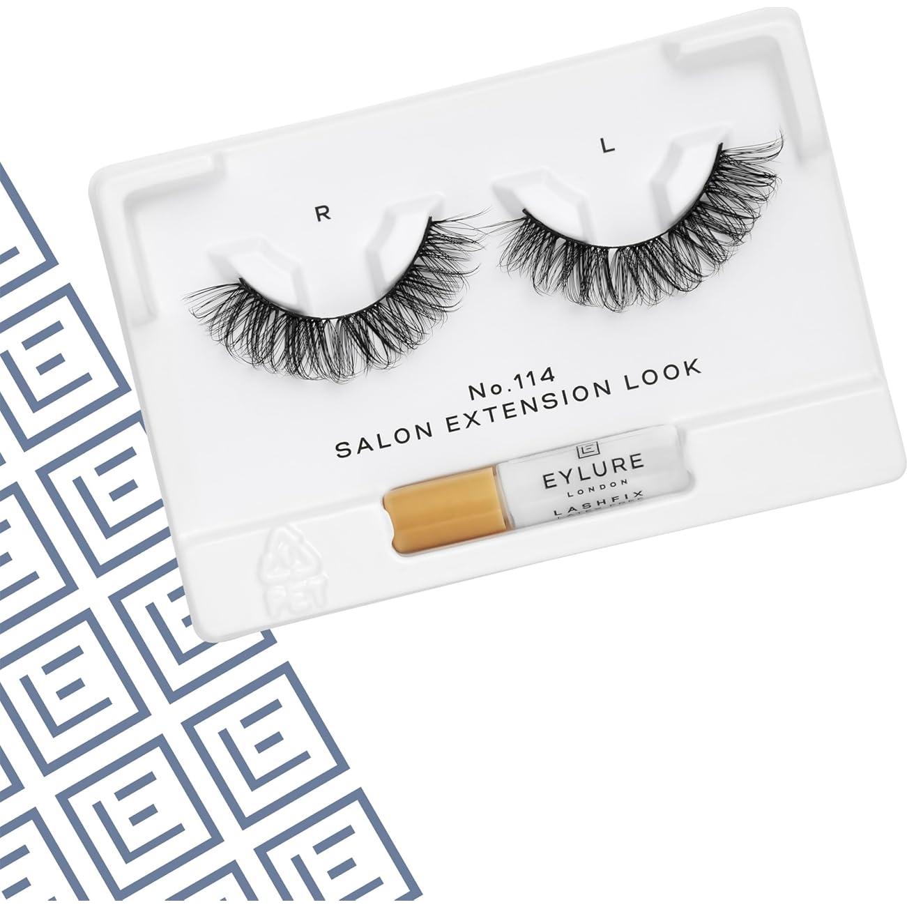 Pestañas Postizas Eylure No. 114, Rizo Extremo, Reutilizables