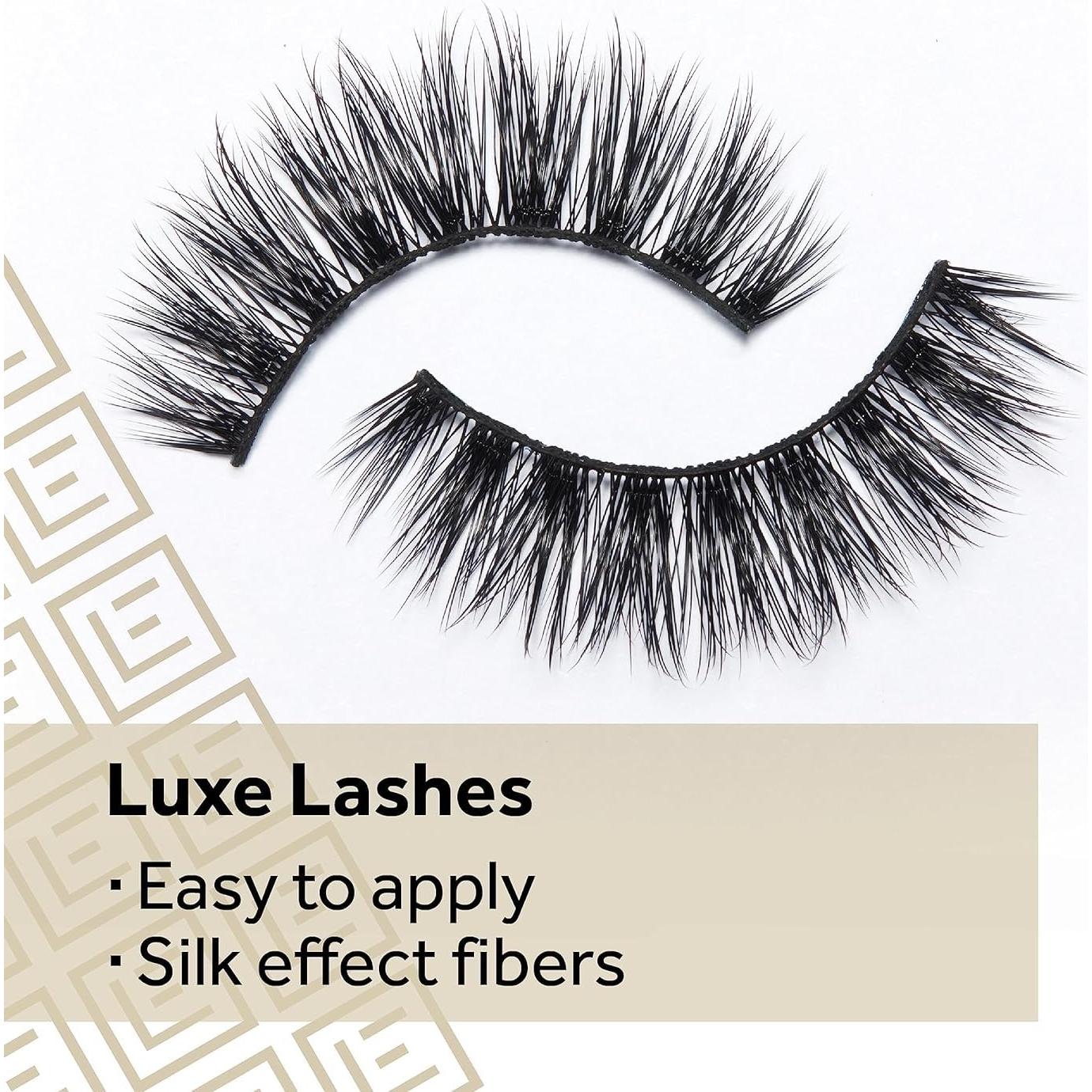 Pestañas Postizas Eylure Luxe Seda Marquise 3 Pares Negro