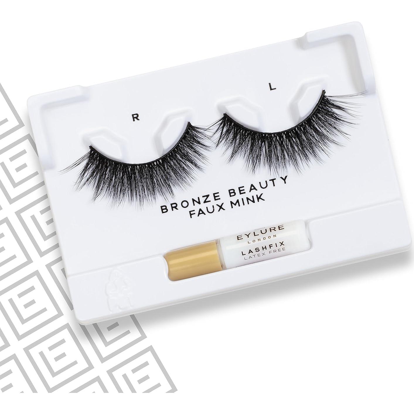 Pestañas Postizas Eylure Vegas Nay Belleza Bronce, Reutilizables