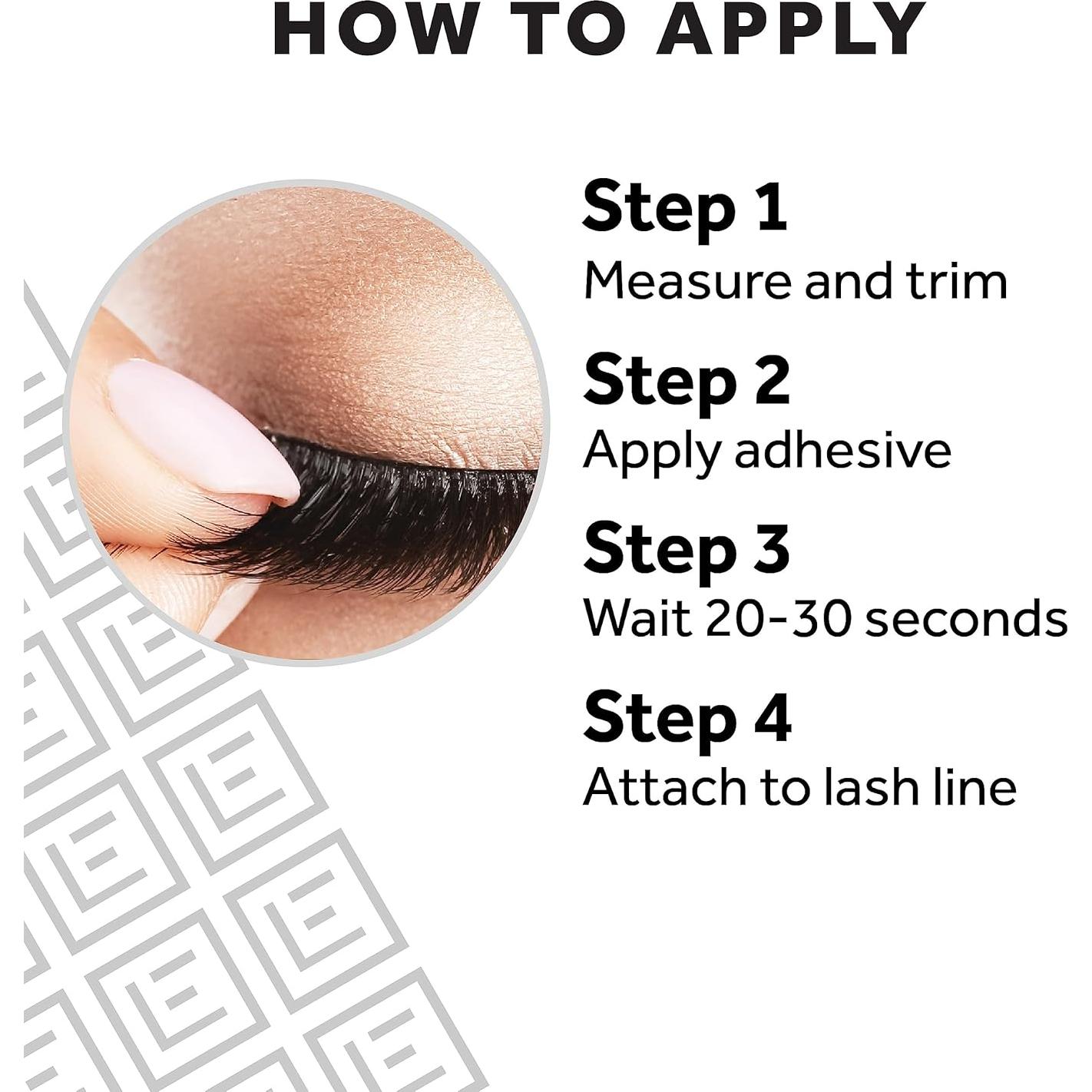 Pestañas Postizas Eylure Vegas Nay Belleza Bronce, Reutilizables