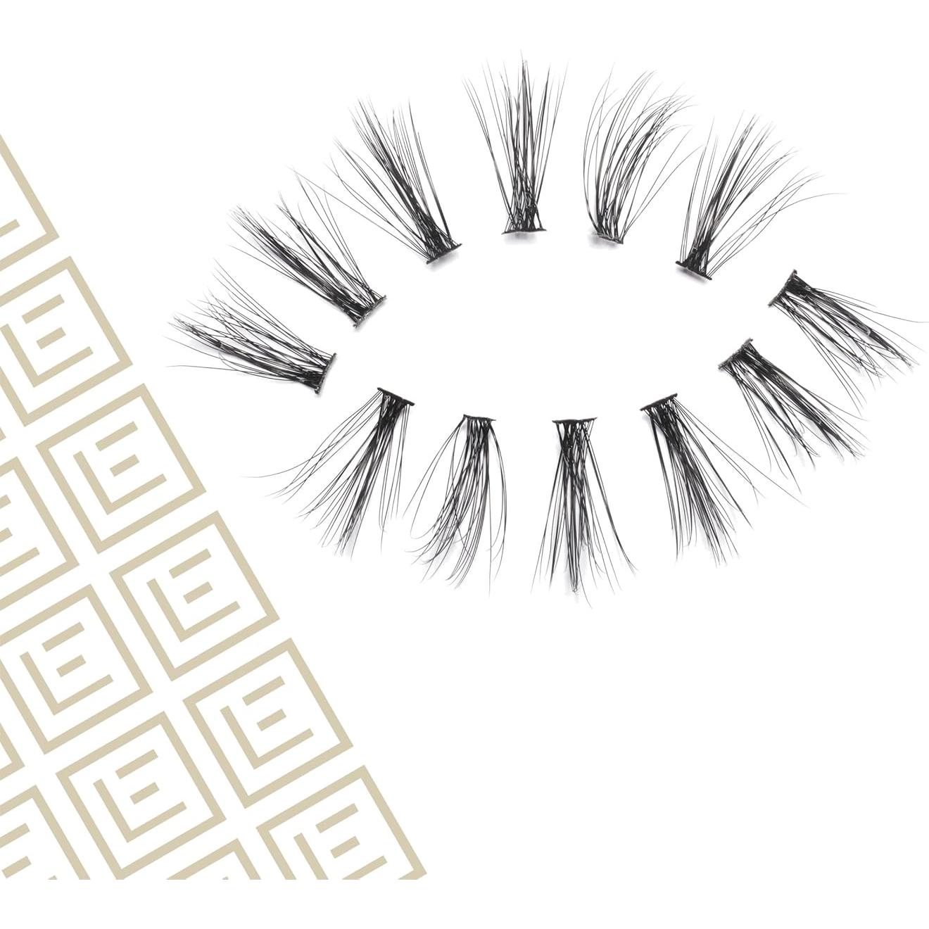 Pestañas Postizas Individuales Eylure Luxe 3D - Cortas, Medianas y Largas