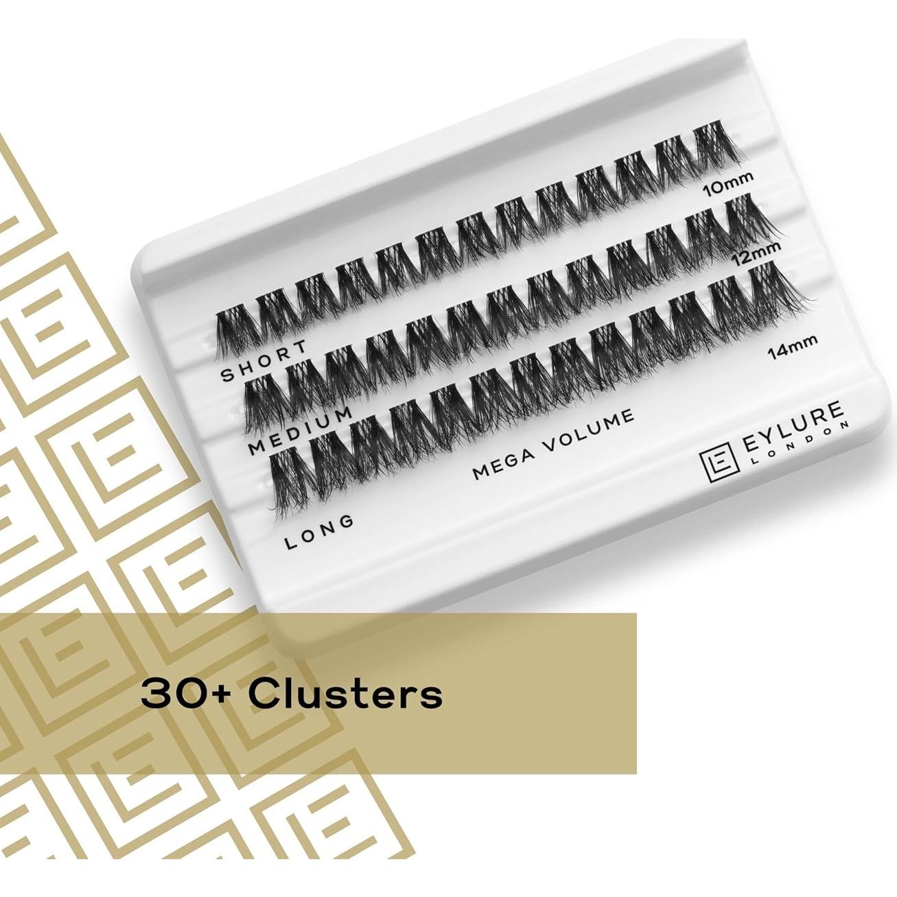Pestañas Eylure Luxe Faux Mink Mega Volume 10-14mm