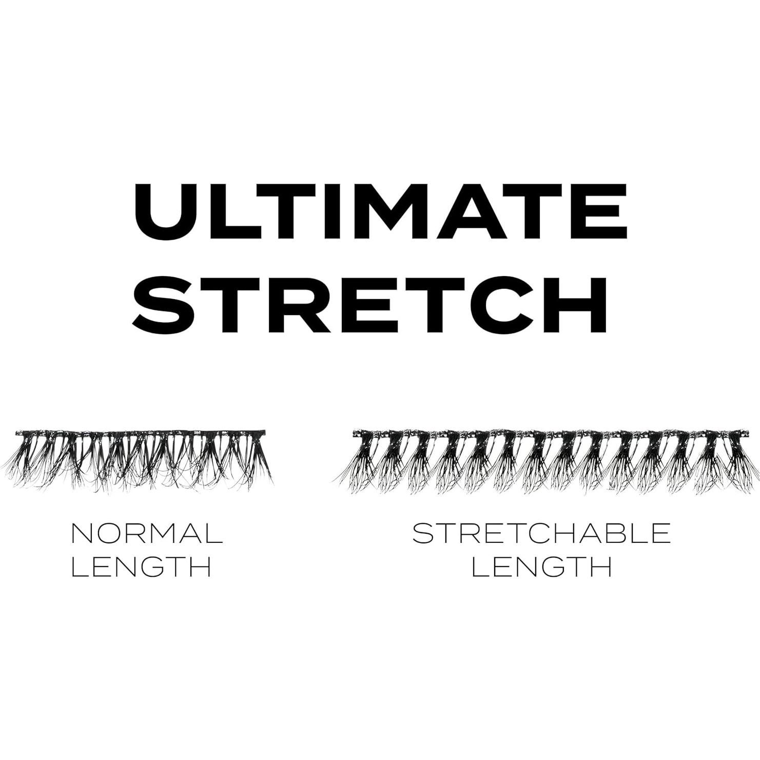 Pestañas Postizas Eylure Luxe Comfort Visón Sintético - 1 Par