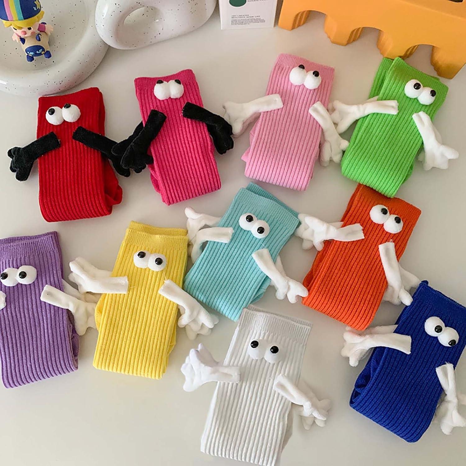 Calcetines Magnéticos ARTISM Rojo Mano Sostenida 28 cm