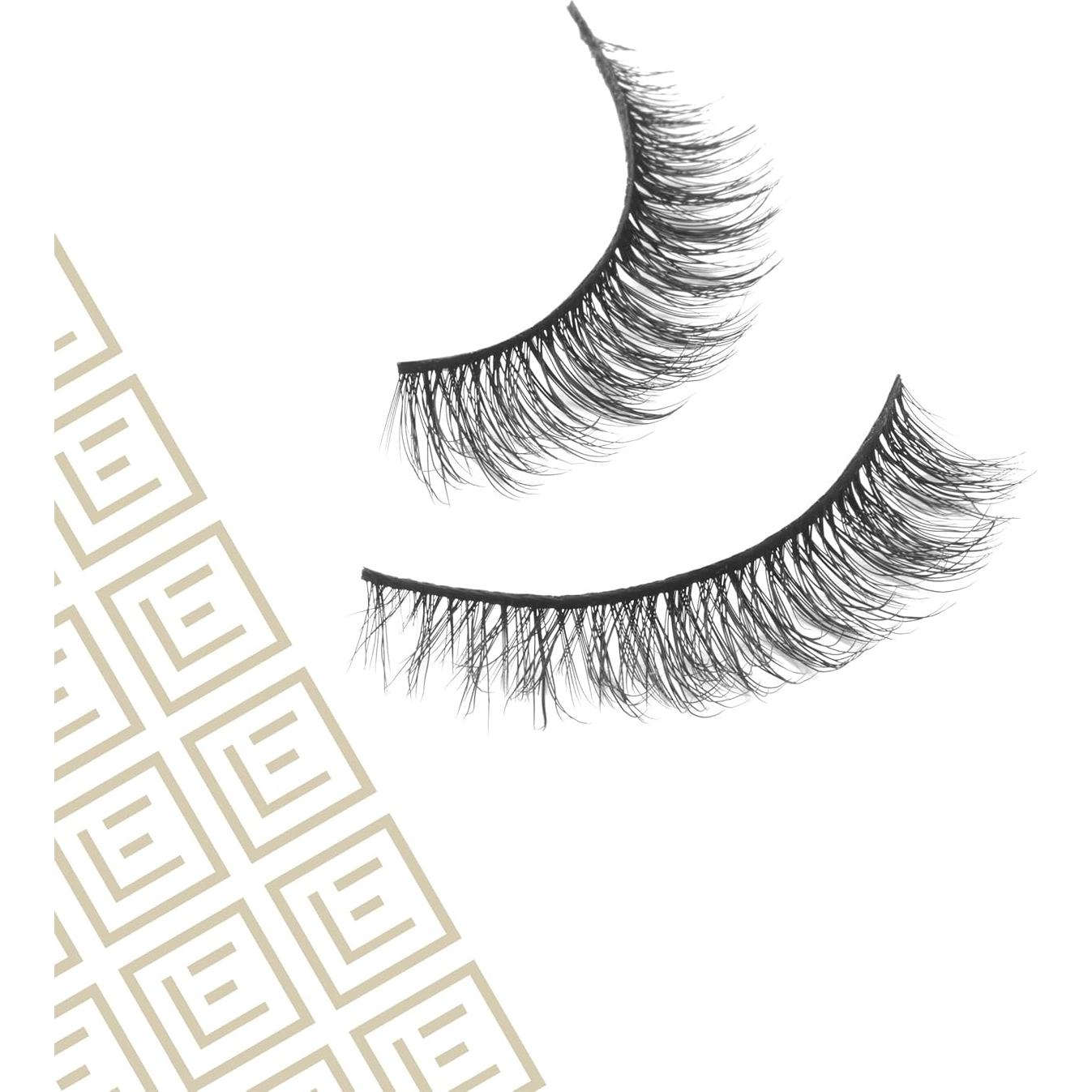 Pestañas Postizas Eylure Luxe Natural Lavish - 4 Pares + Pegamento