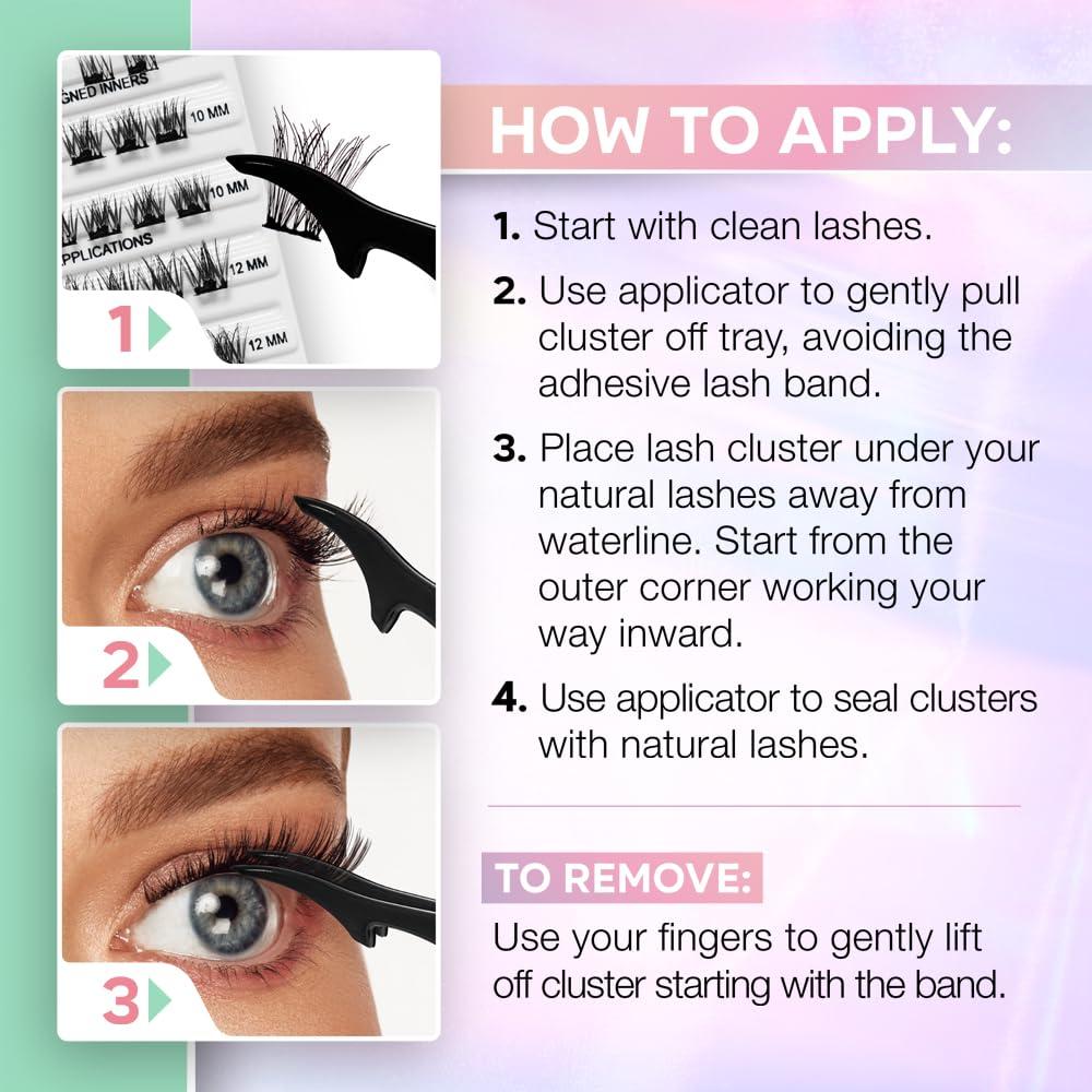 Pestañas Autoadhesivas Ardell Naked 30 Grupos Volumen Suave