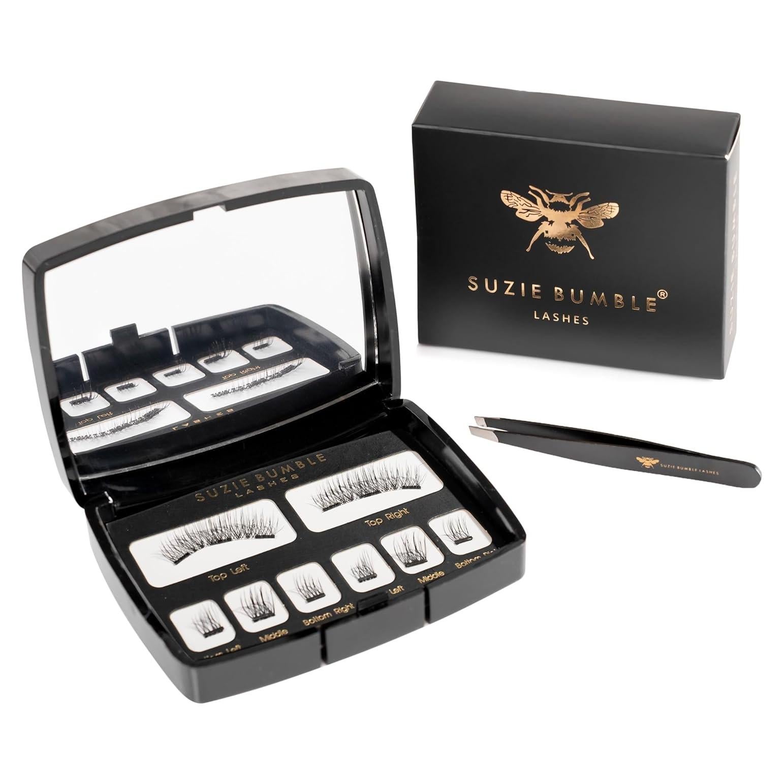 Pestañas Magnéticas Reutilizables Suzie Bumble con Aplicador