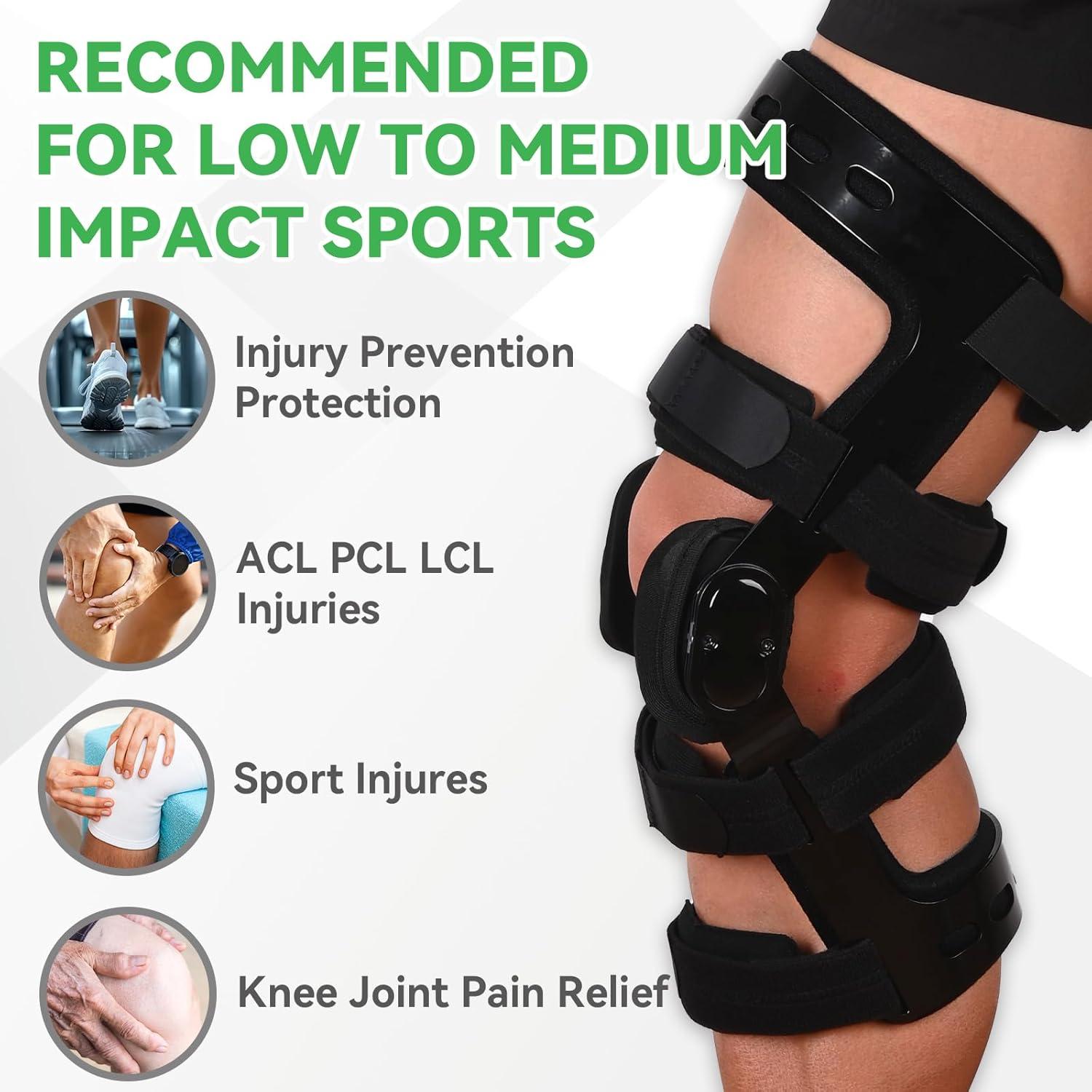 Férula de Rodilla Orthomen ACL Pequeña Izquierda para Lesiones