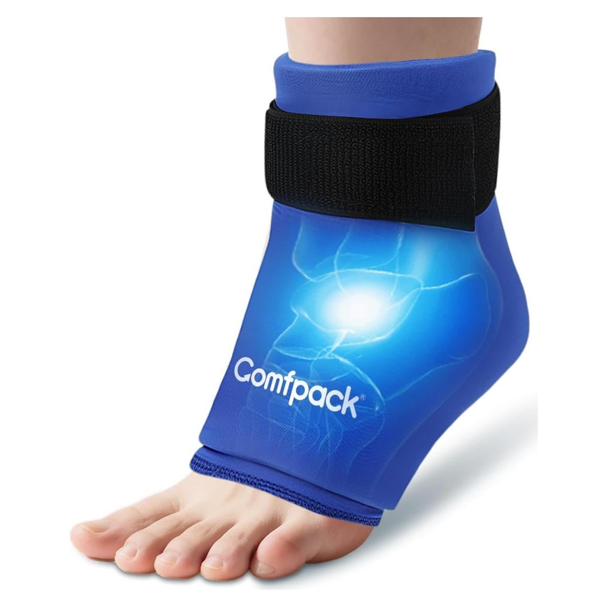 Funda de Hielo para Tobillo Comfpack - Terapia Fría y Caliente