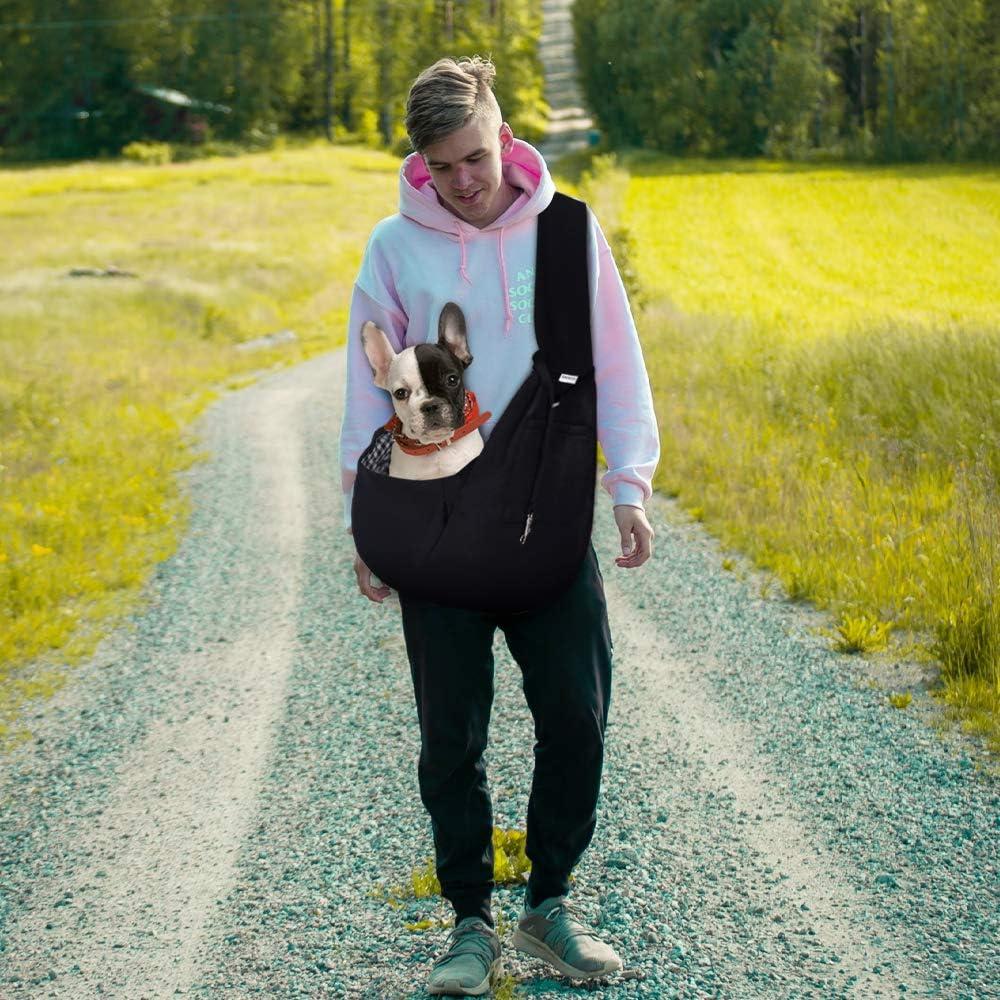 Bolsa Transportín para Mascotas Pequeñas FDJASGY Negra