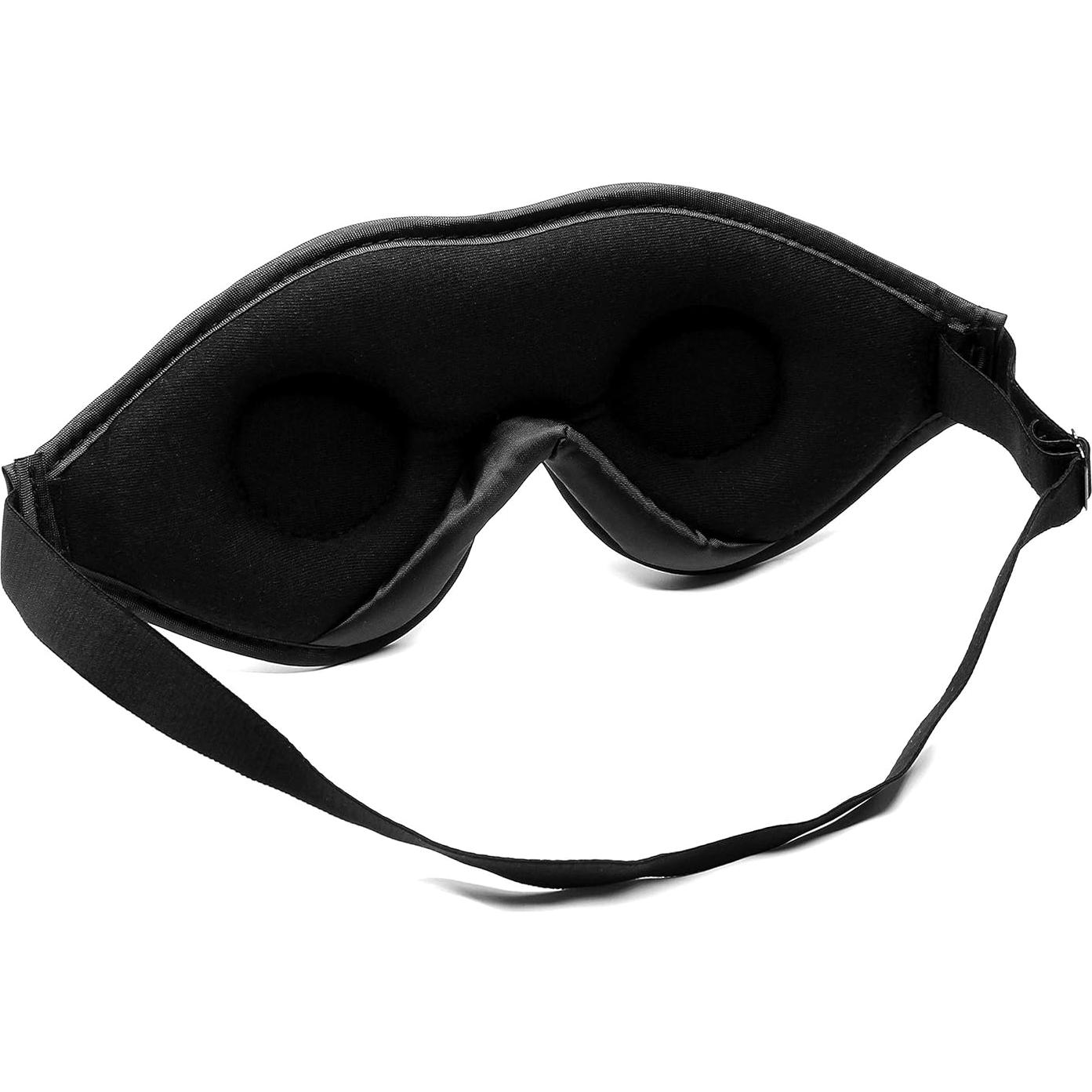 Máscara de Sueño 3D Dream Essentials con Tapones y Bolsa - Negro