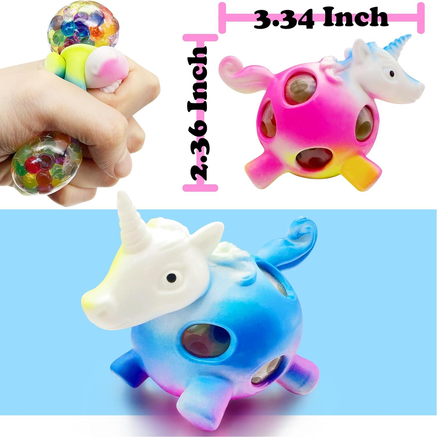 Bolas de Estrés ZTATU Unicornio 3PCS - Alivio Portátil