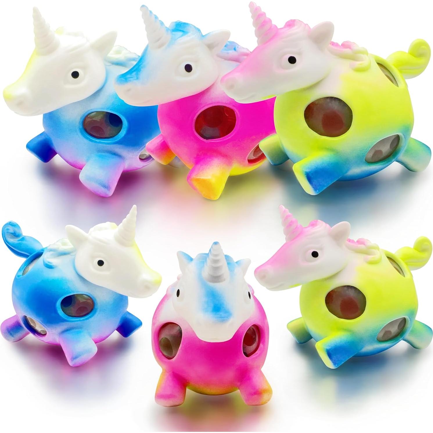 Bolas de Estrés ZTATU Unicornio 3PCS - Alivio Portátil