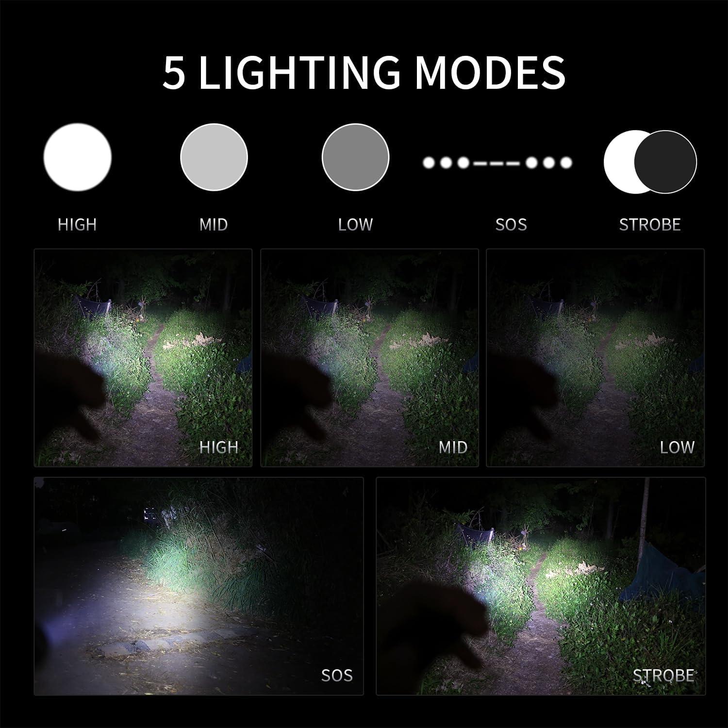 Linterna EDC Wurkkos TS10 V2 Verde 1400 Lúmenes 4000K