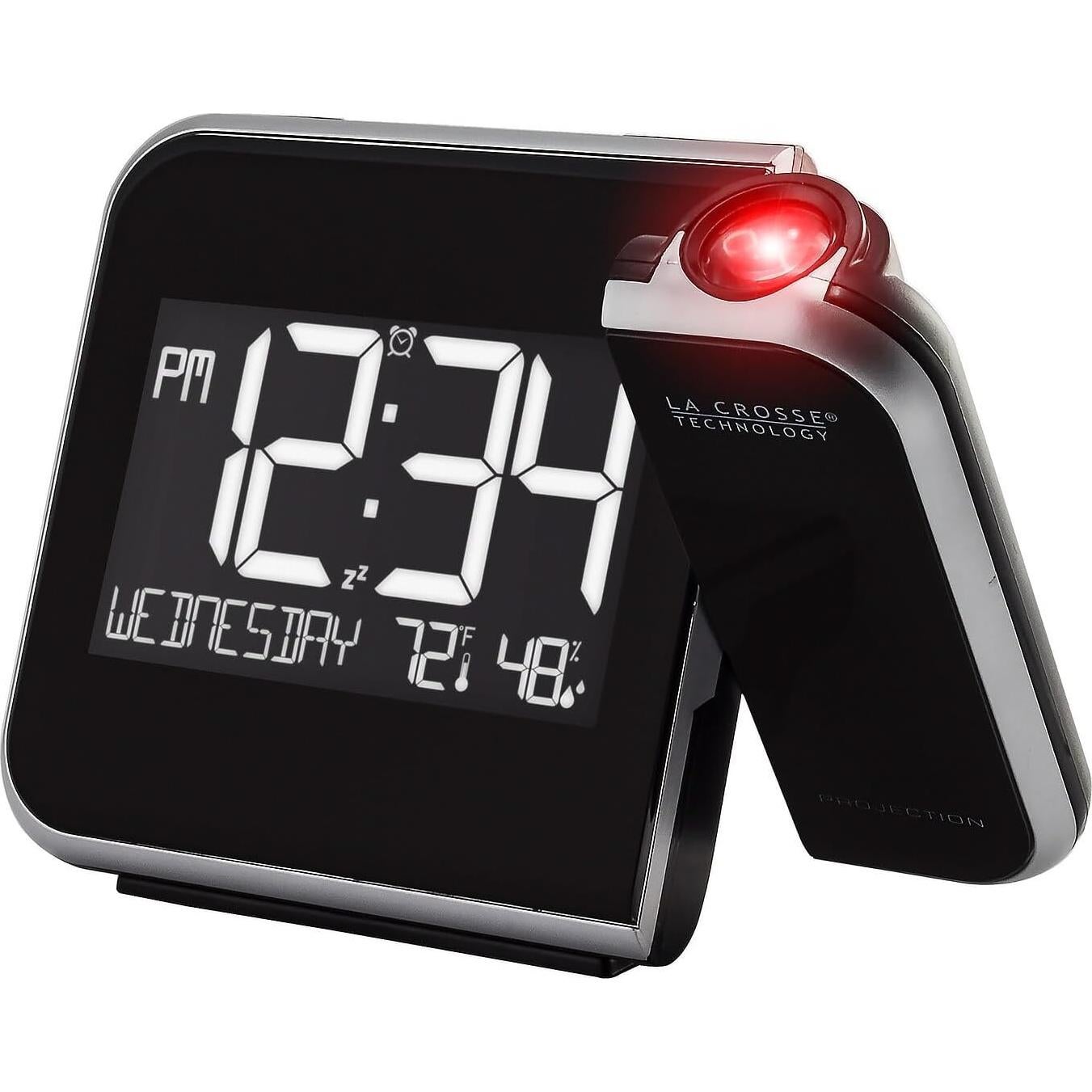 Reloj Despertador Proyectado La Crosse Technology 616-1412 con Temperatura
