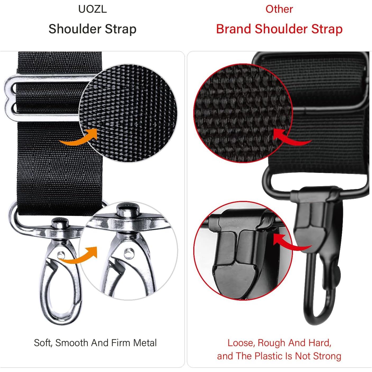 Correas de Hombro Ajustables UOZL 150cm con Almohadilla Gruesa