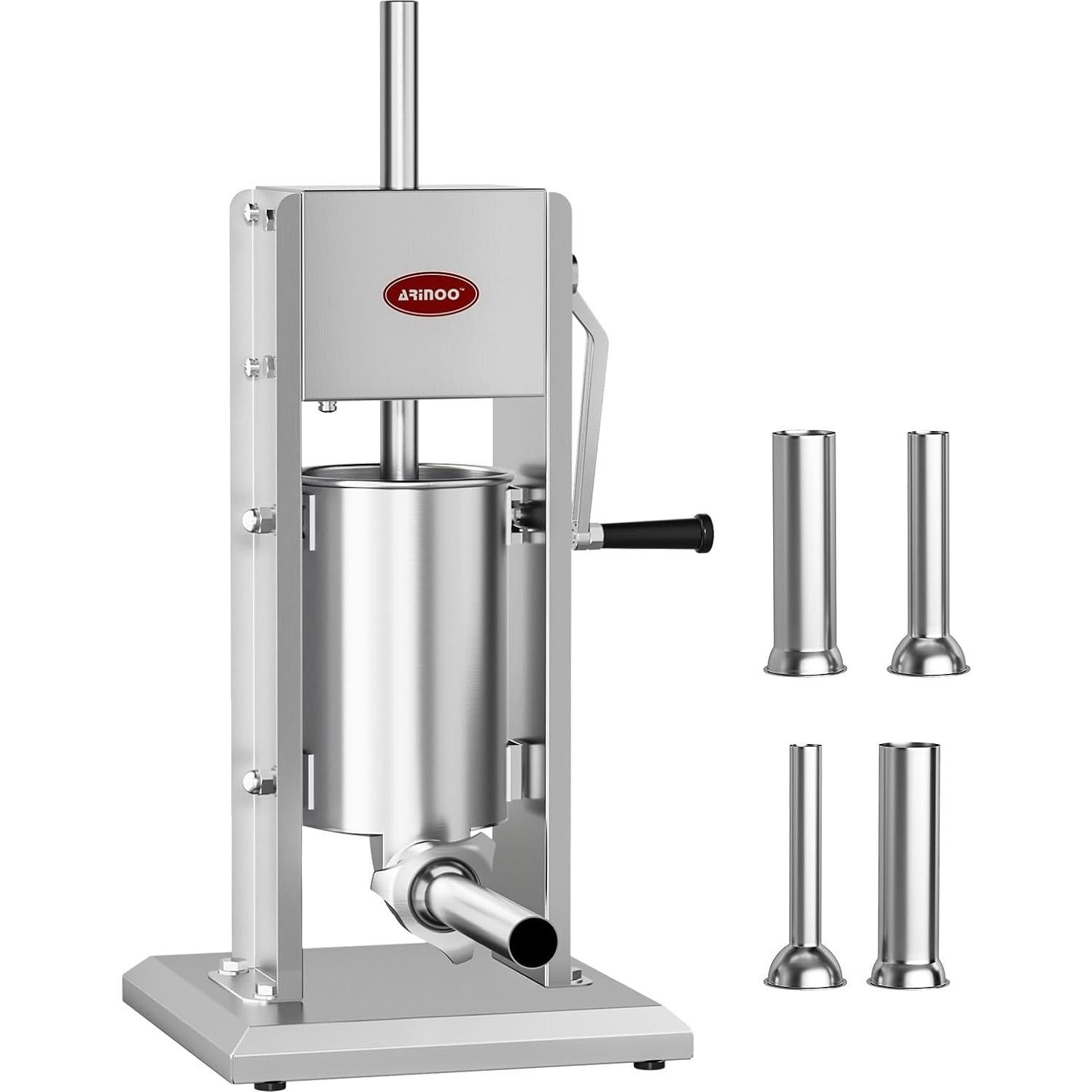 Rellenador de Salchichas Vertical ARINOO 2L Acero Inoxidable