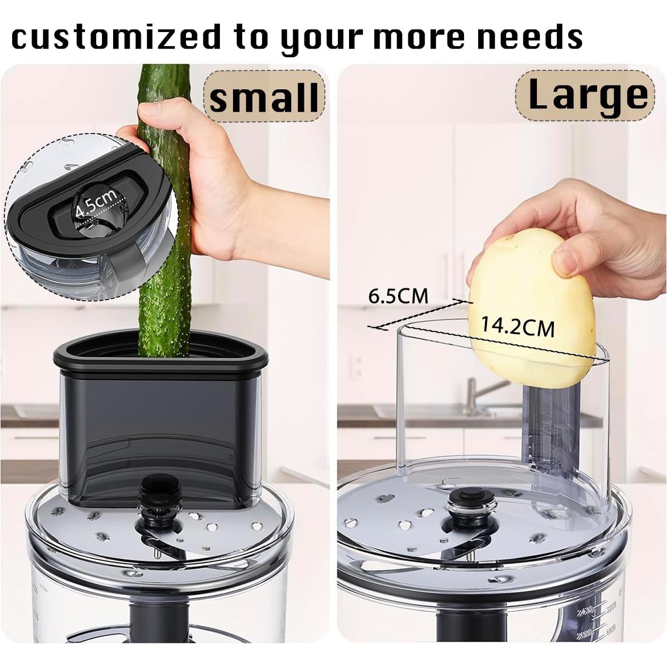 Procesador de Alimentos Maydarol 14 Tazas 600W 4 Velocidades