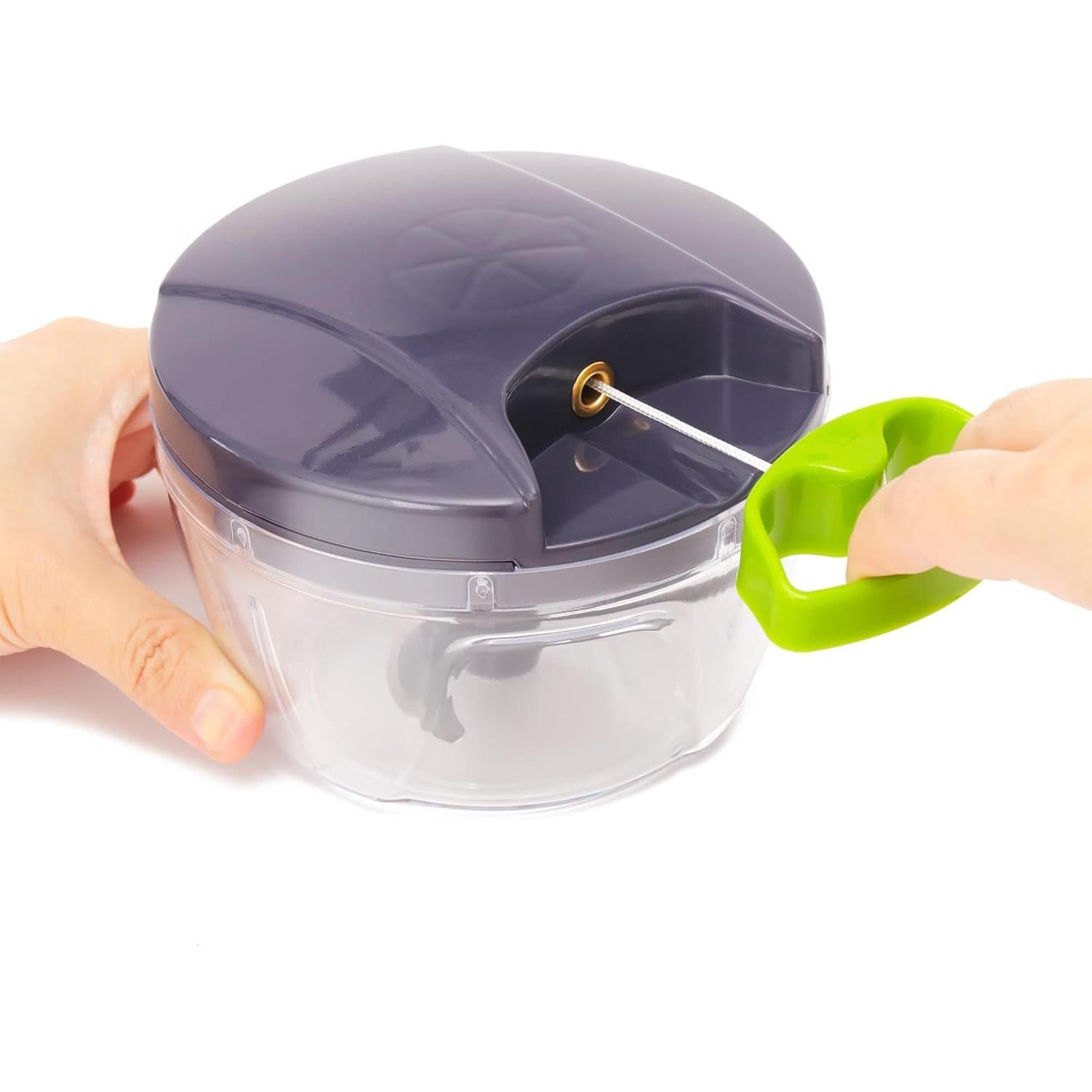 Procesador de Alimentos Manual 3JINSERDON 600ml Picador de Verduras