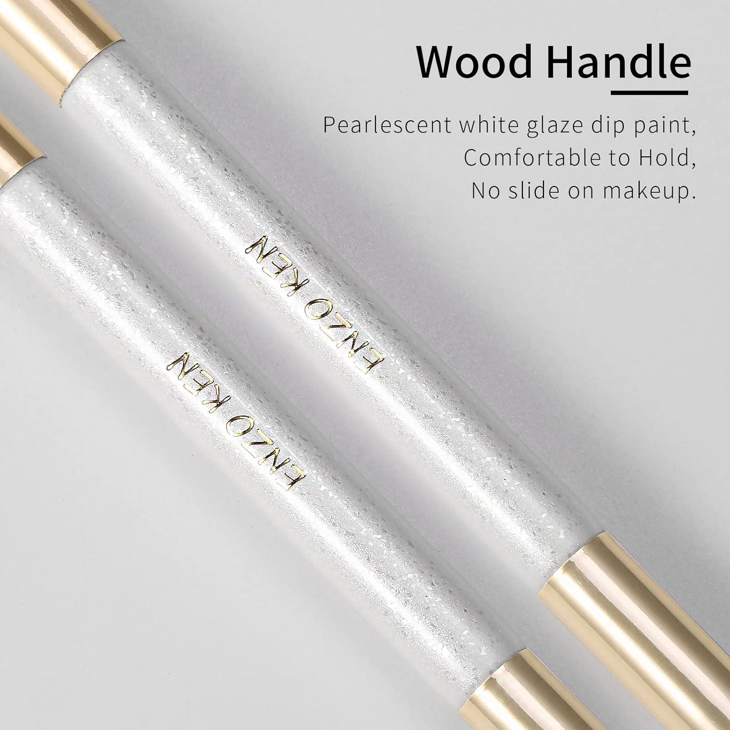 Brocha de Corrector Angulada ENZO KEN 161-D para Ojos