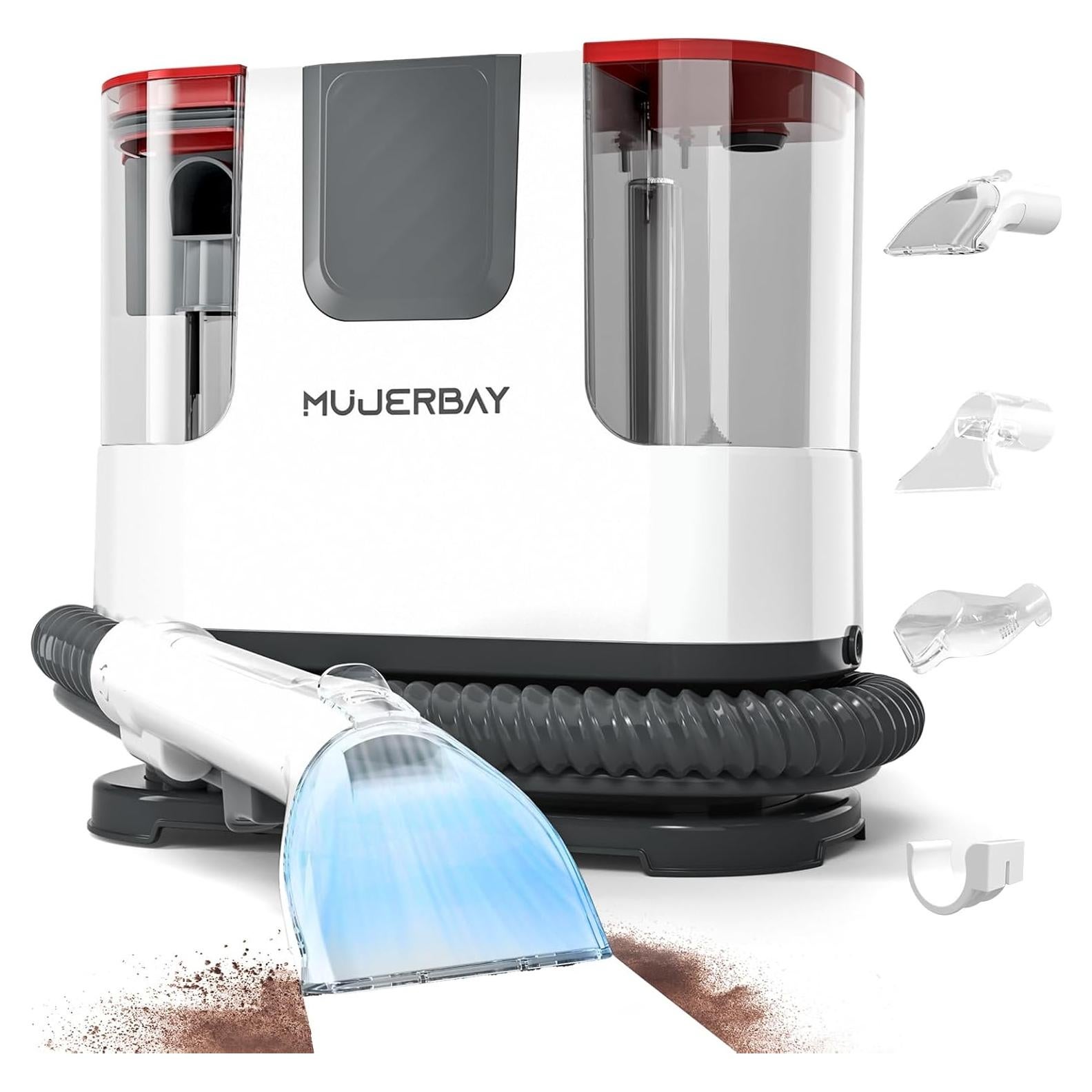 Limpiador de Tapicería MUJERBAY JN-S800 12Kpa Rojo