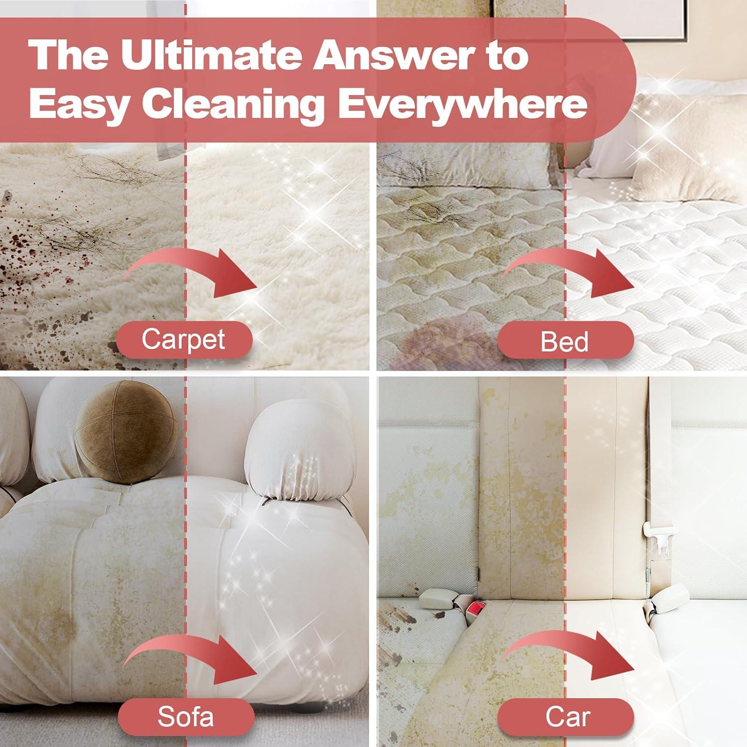 Limpiador de Tapicería MUJERBAY JN-S800 12Kpa Rojo