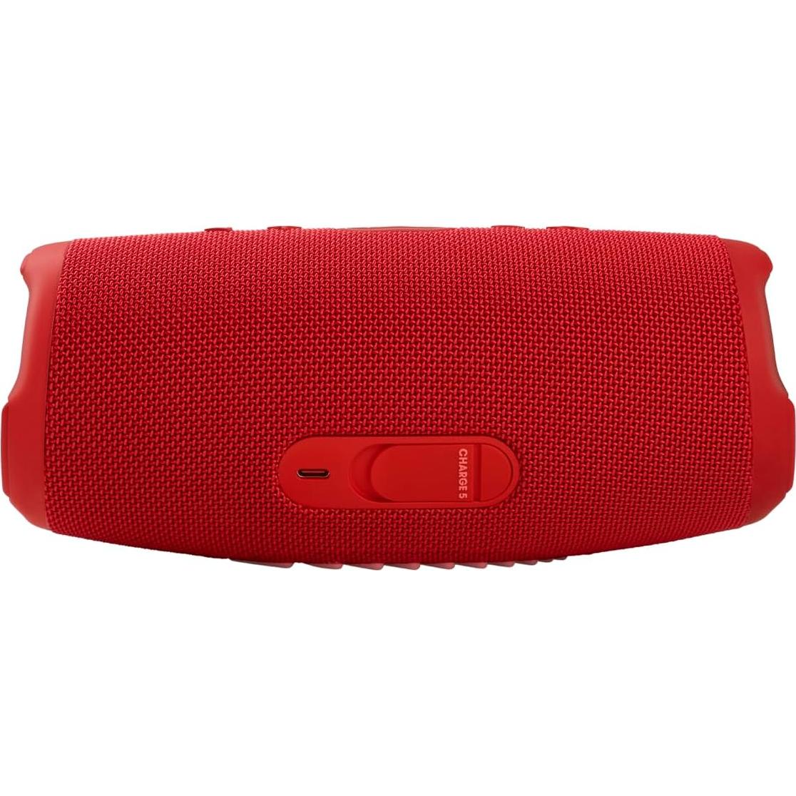 Altavoz Bluetooth JBL Charge 5 Rojo Impermeable 20h Powerbank