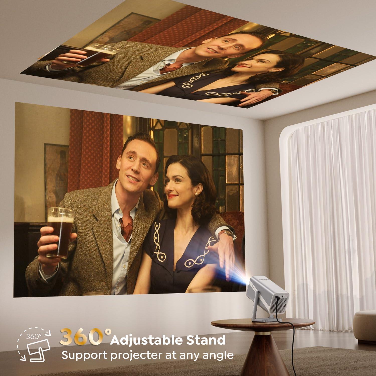 Proyector Inteligente 4K TOPTRO TP1 con WiFi 6 y Bluetooth 5.2