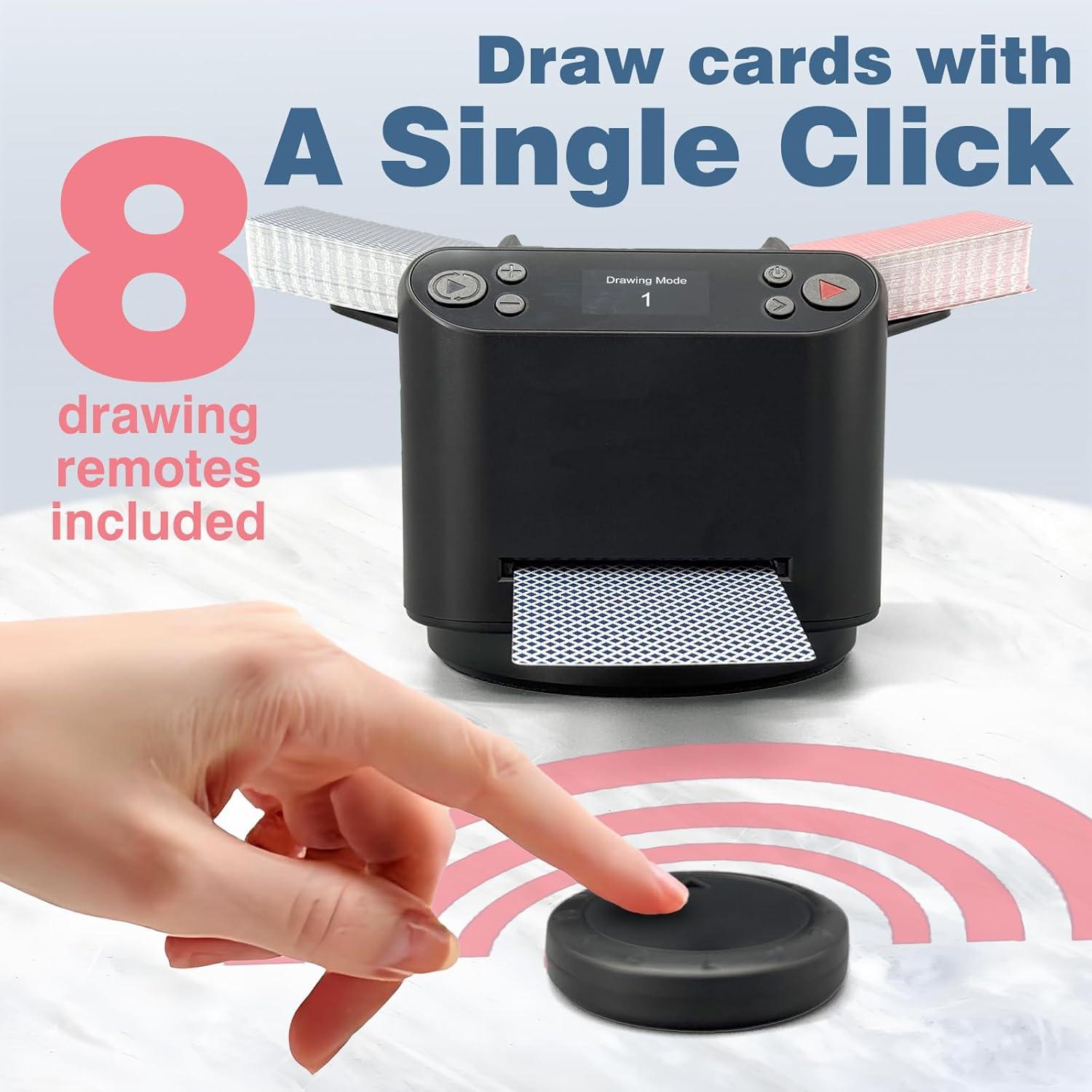 Barajador Automático LuxeVoy con 8 Mandos - Soporta 12 Jugadores