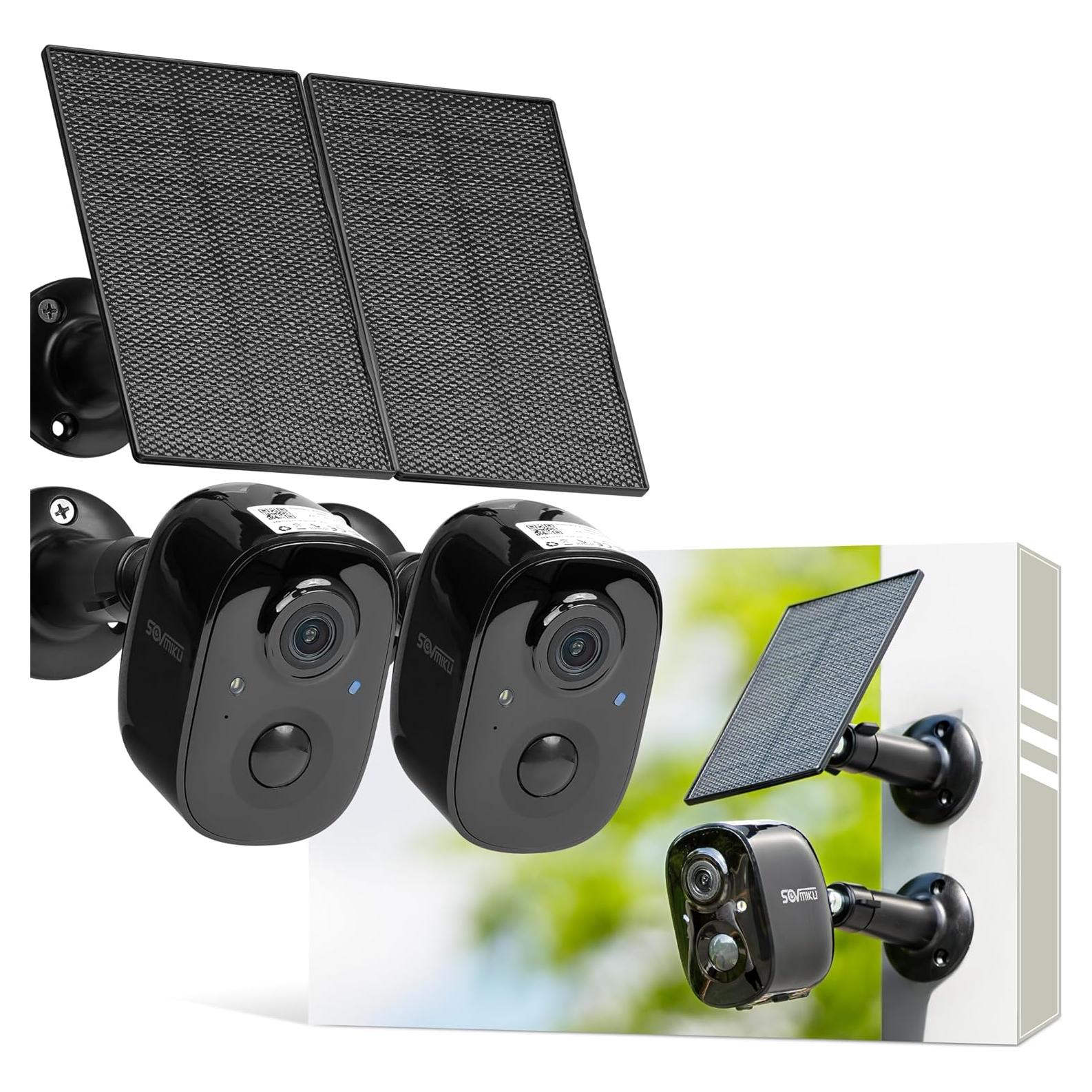 Cámara de Seguridad Solar Vicohome 2CG6B 2K Inalámbrica Exterior