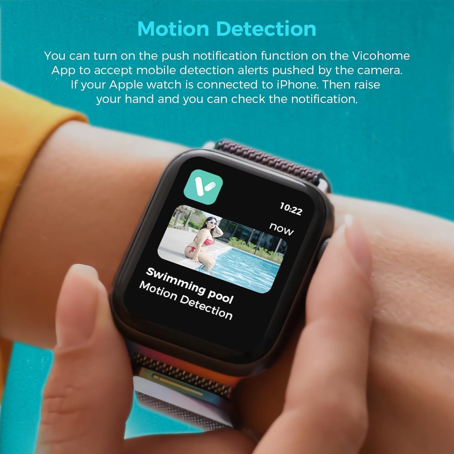 Cámara de Seguridad Solar Vicohome 2CG6B 2K Inalámbrica Exterior