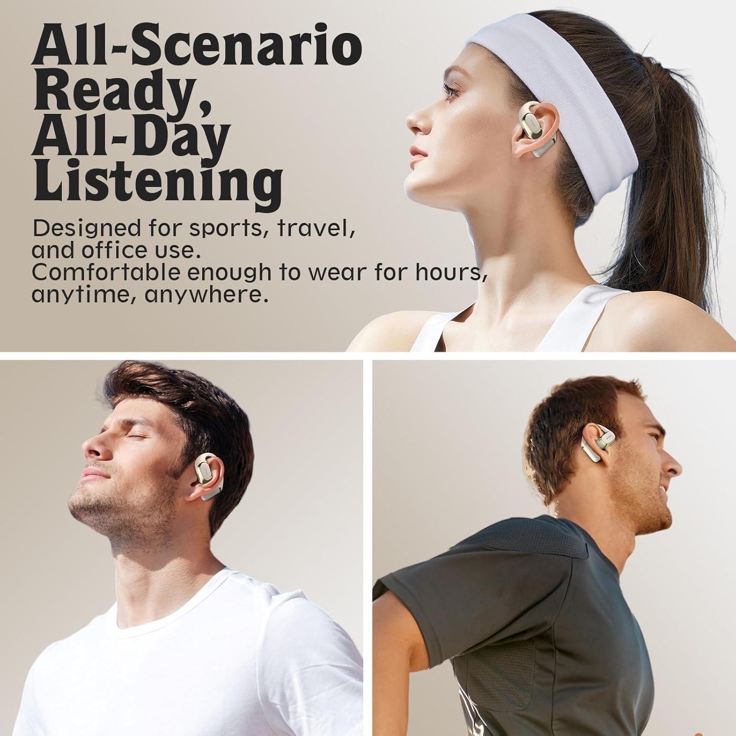 Auriculares Bluetooth OHAYO T10 de Oído Abierto IPX6 40h