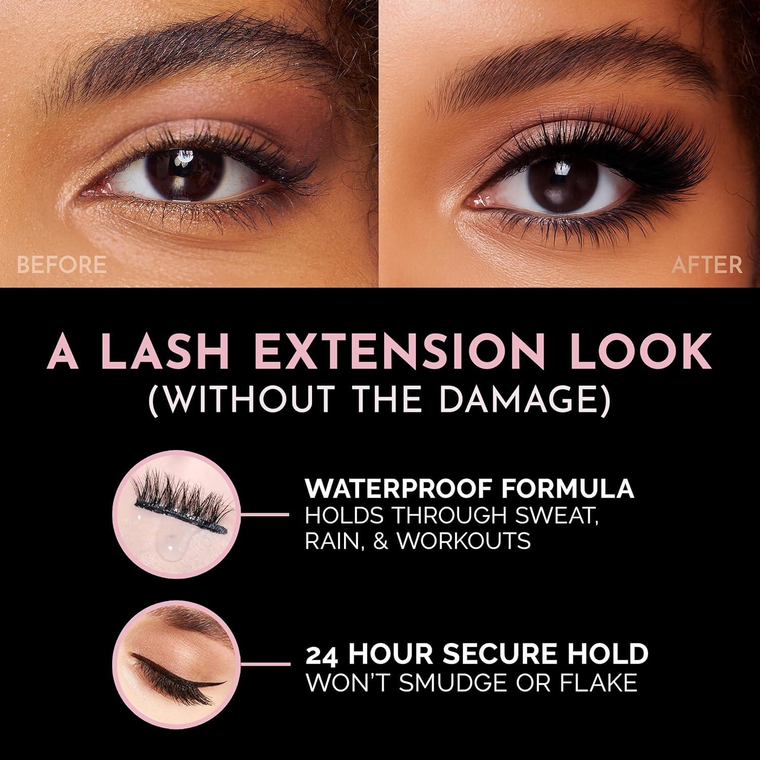 Kit de Pestañas Magnéticas Luxillia 7 Piezas - Reutilizables, Sin Pegamento