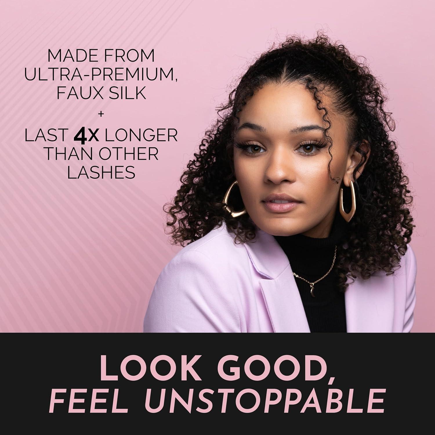 Kit de Pestañas Magnéticas Luxillia 7 Piezas - Reutilizables, Sin Pegamento