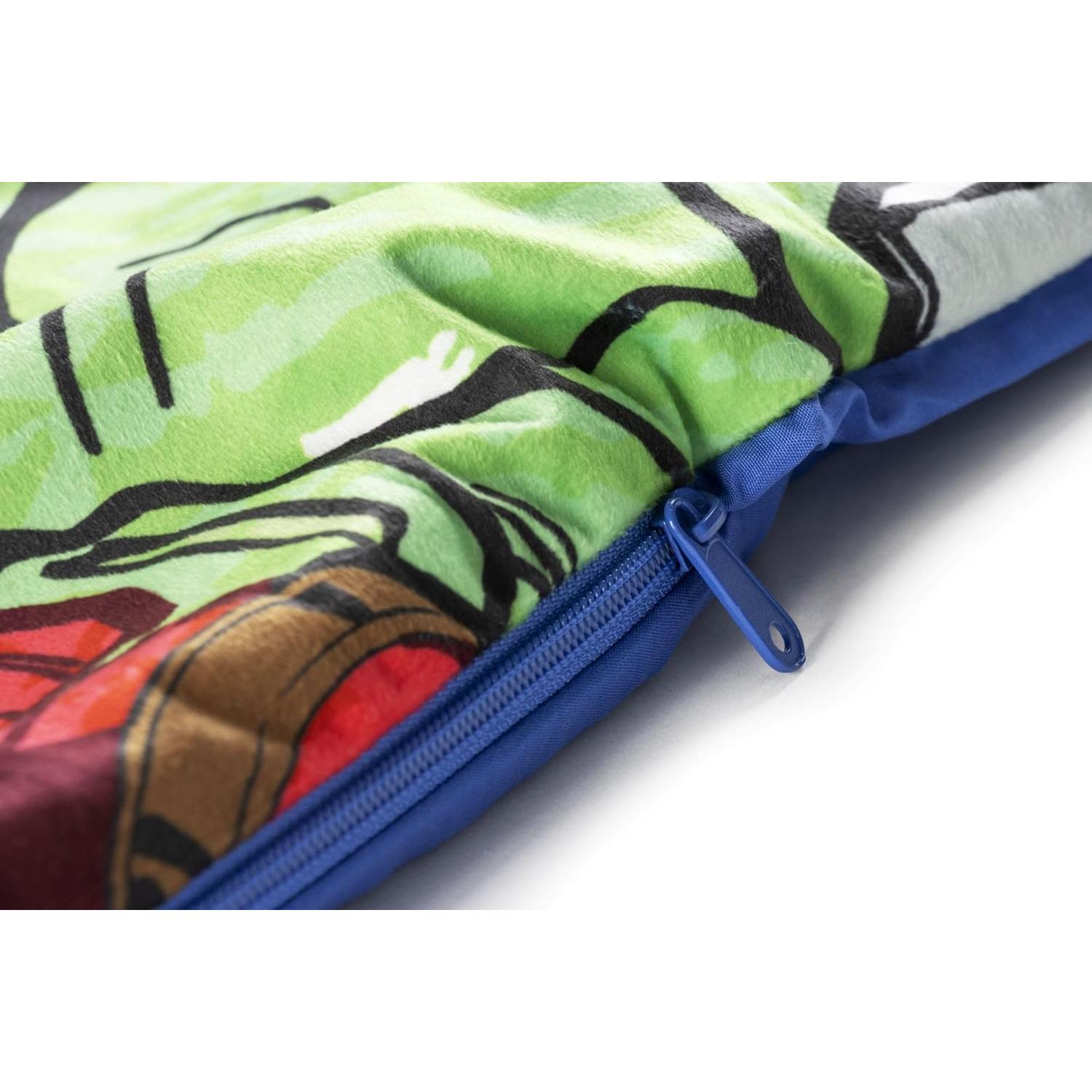 Saco de Dormir Infantil Jay Franco Avengers 137x69 cm con Almohada