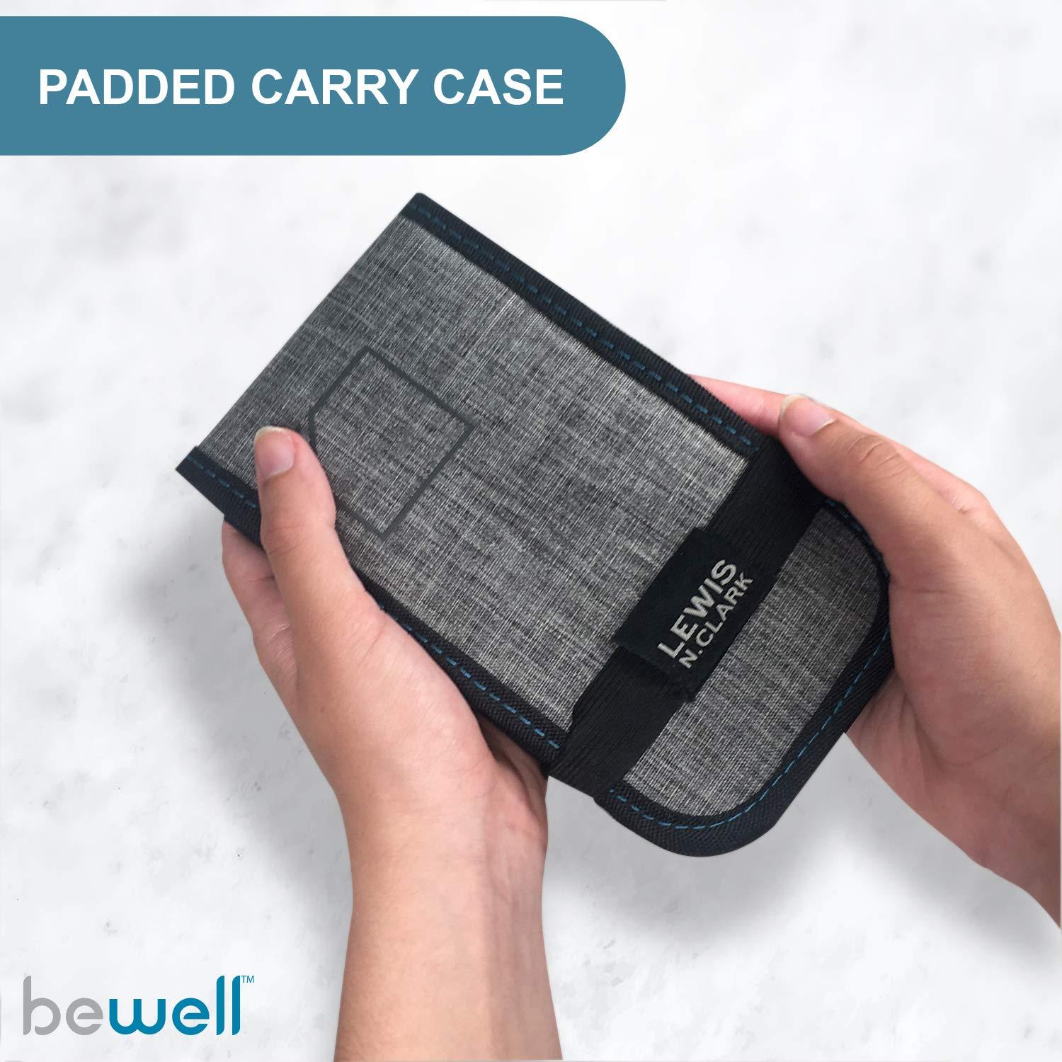 Organizador de Pastillas Plegable Lewis N. Clark 14 Compartimentos Gris