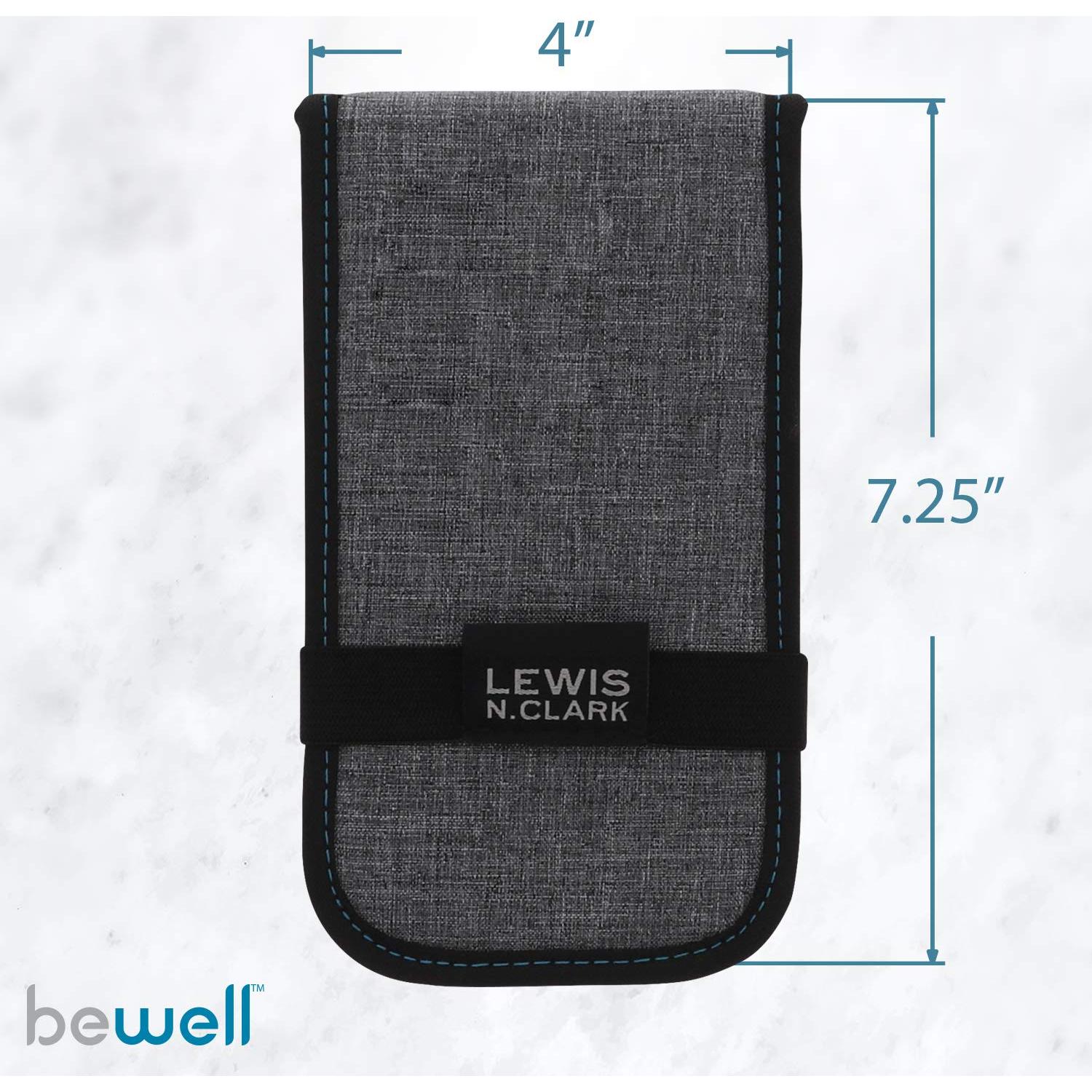 Organizador de Pastillas Plegable Lewis N. Clark 14 Compartimentos Gris