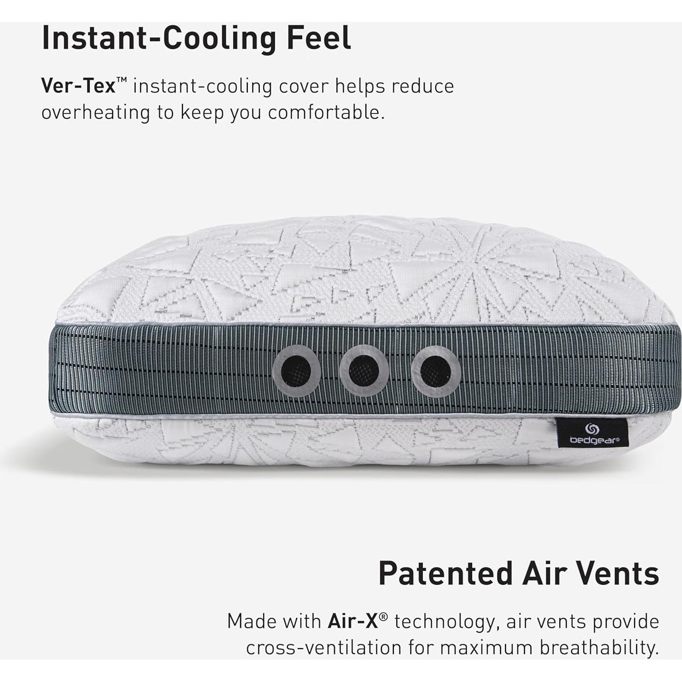 Almohada de Cama Bedgear Storm 2.0 Refrigerante Media Firmeza