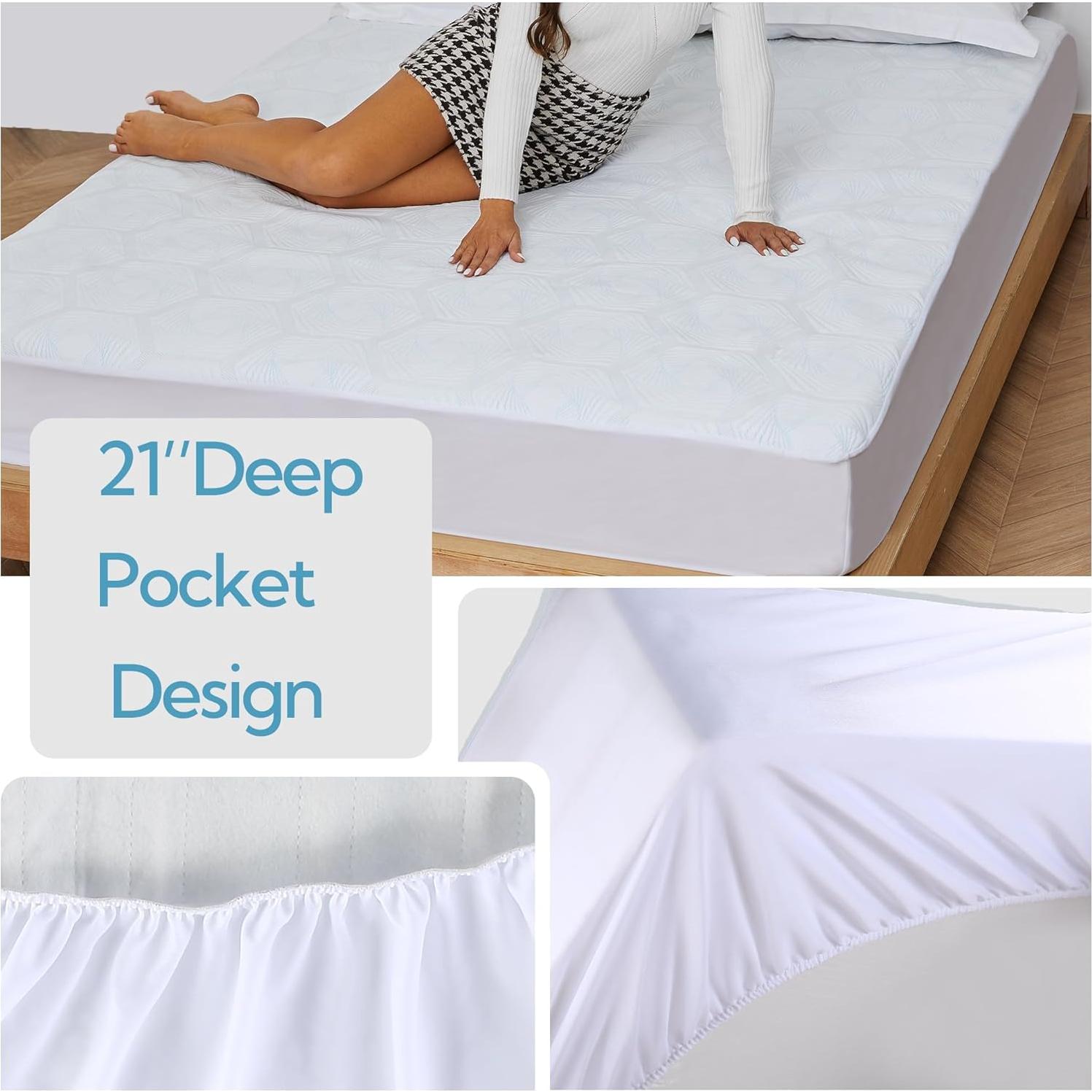 Pad de Colchón Calentado SUNNY HEAT Individual 99x191 cm - 4 Niveles