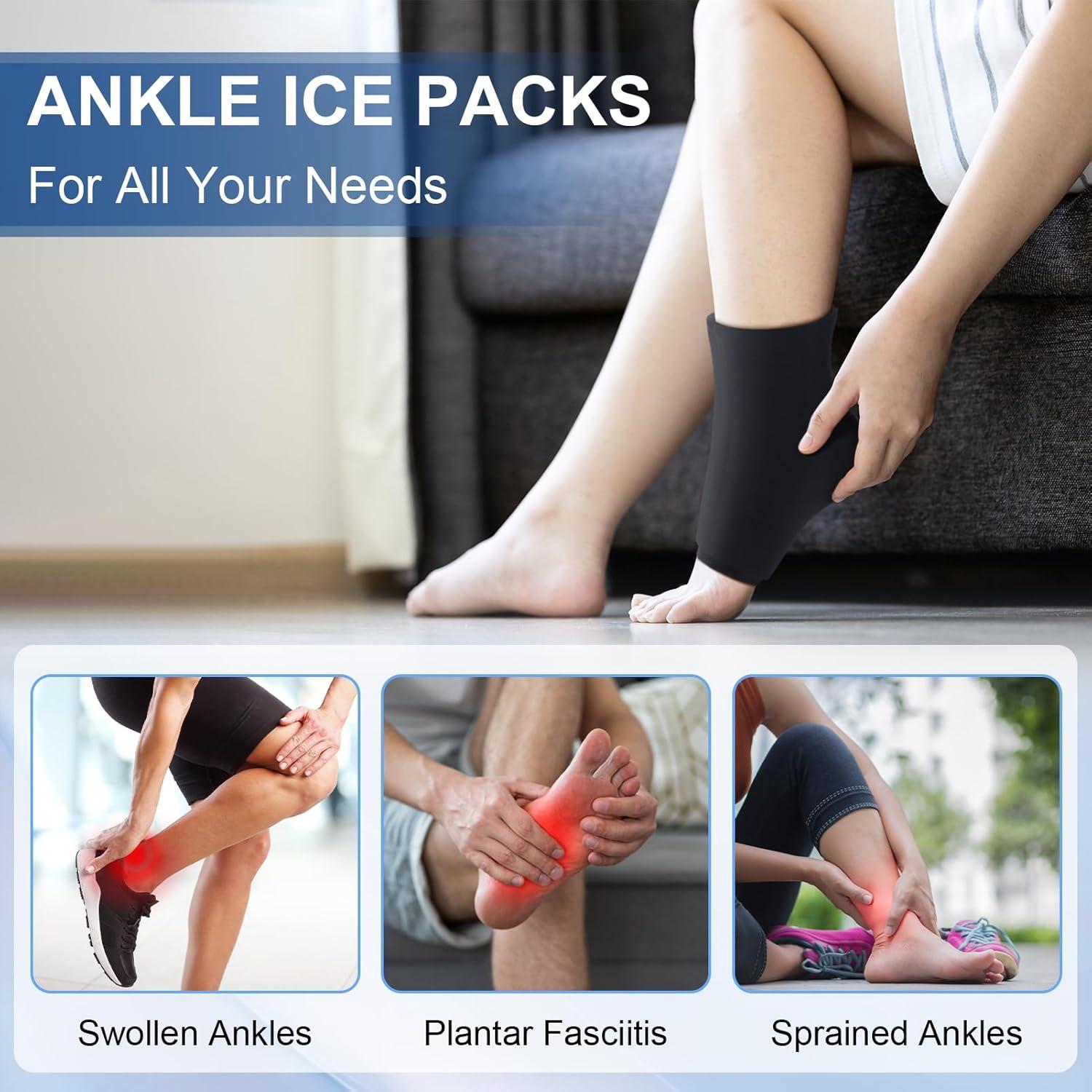 Envoltura de Hielo para Tobillo Beister BI-AB-015, Terapia Calor-Frío