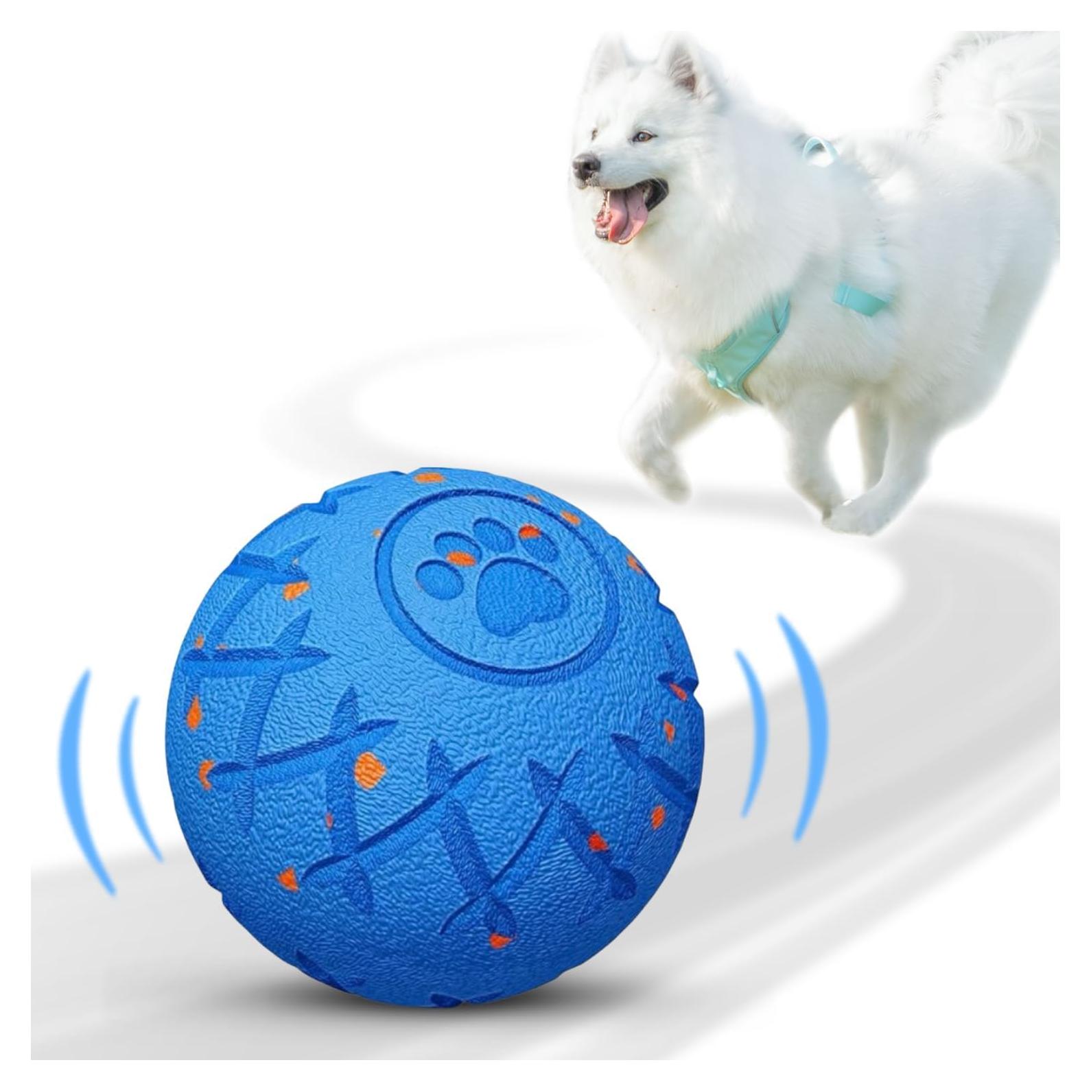 Pelota Interactiva para Perros XINGZUAN, 8 cm, Resistente y Automática