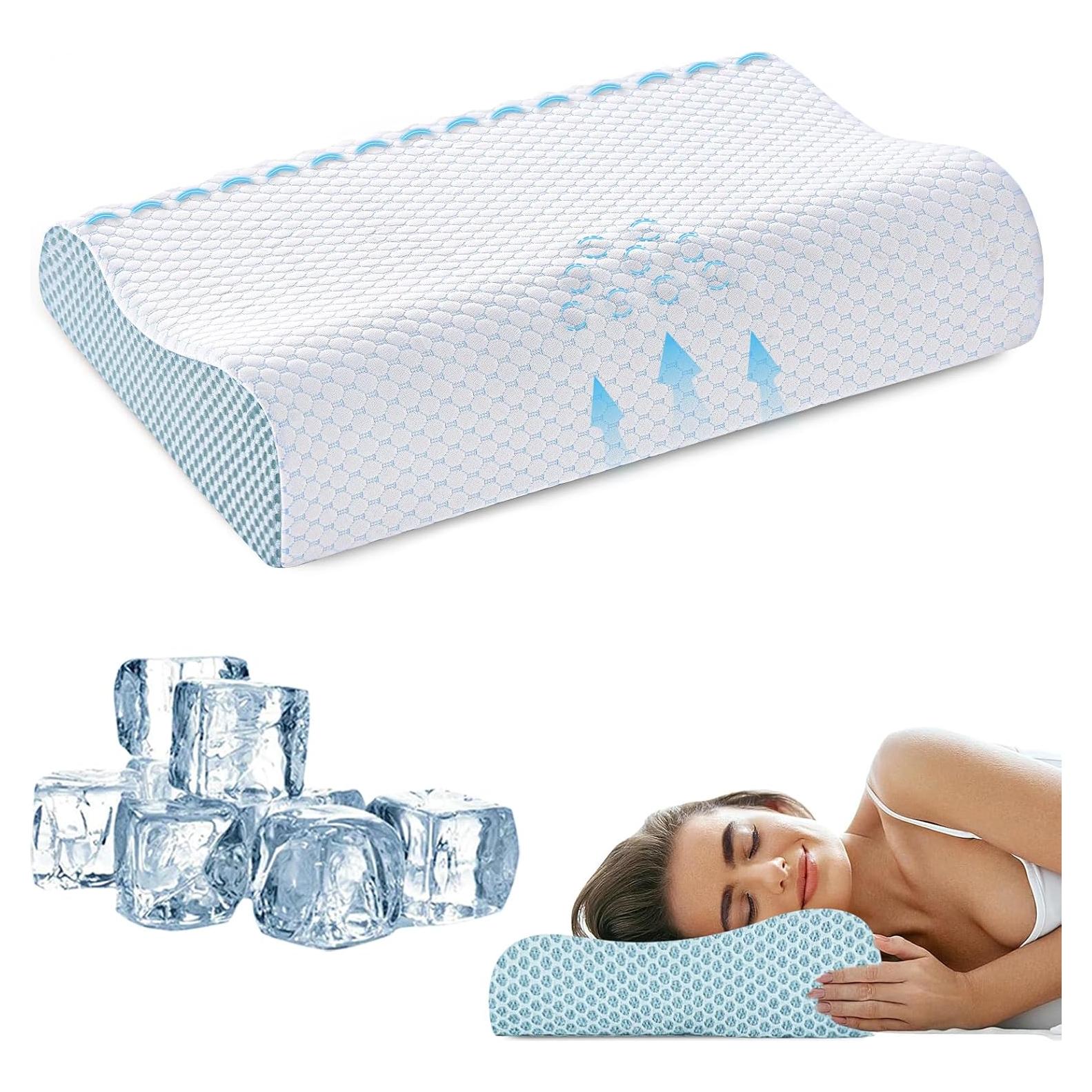 Almohada Cervical Ergonómica BEDCOOL 57x36 cm Ajustable