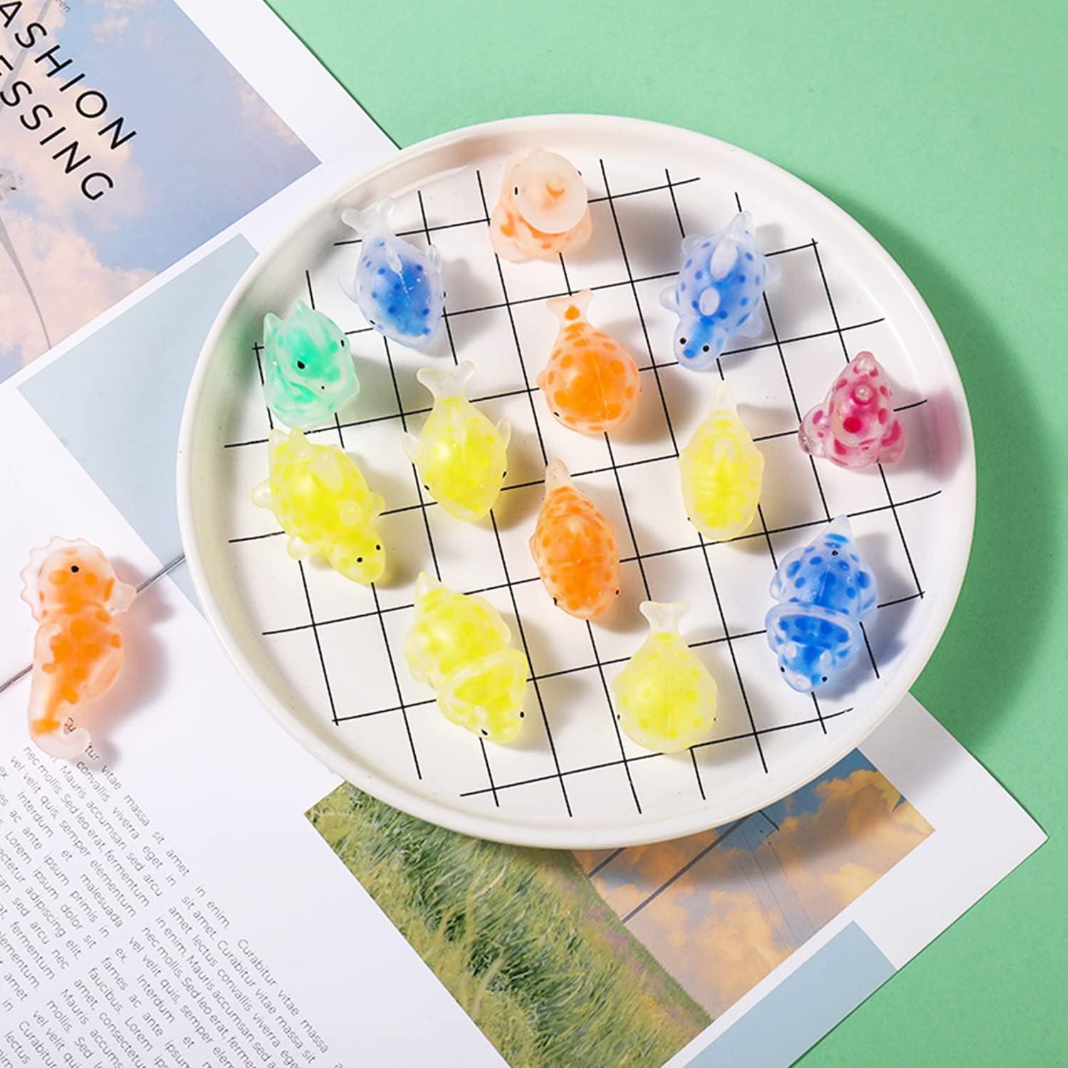 24 Pelotas Antiestrés de Animales Marinos Dshengoo 4.3cm