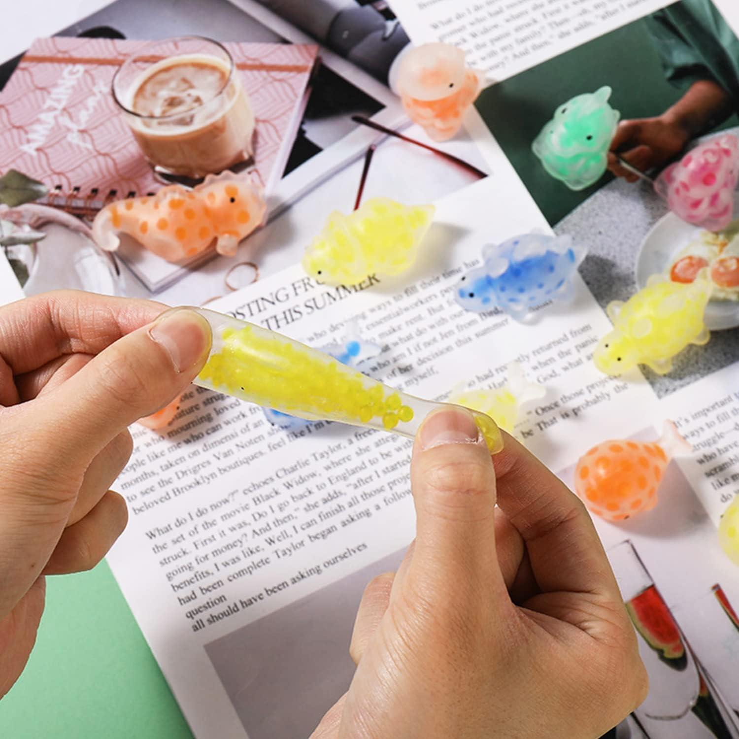 24 Pelotas Antiestrés de Animales Marinos Dshengoo 4.3cm