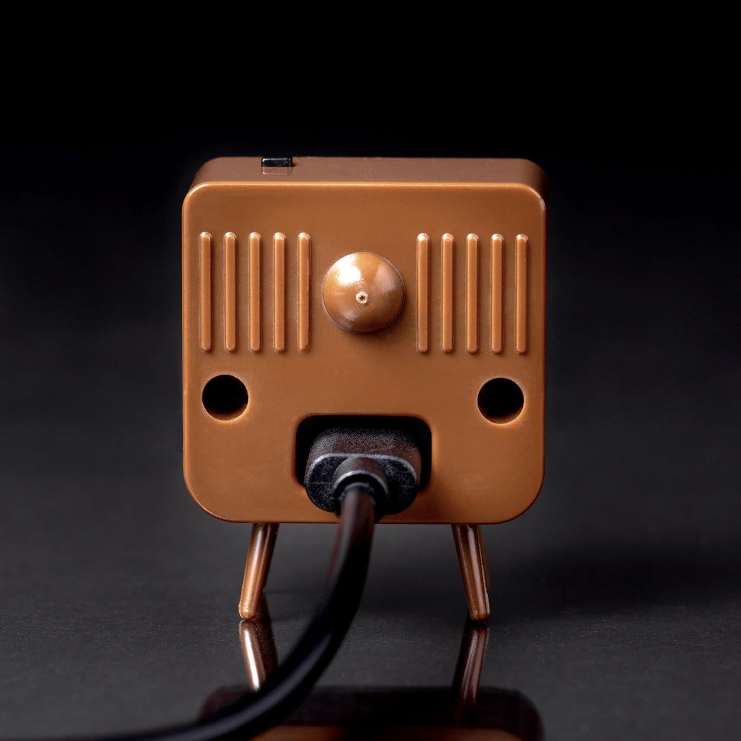 TinyTV 2 - Televisión Retro Portátil 1.14" - 8GB - Marrón