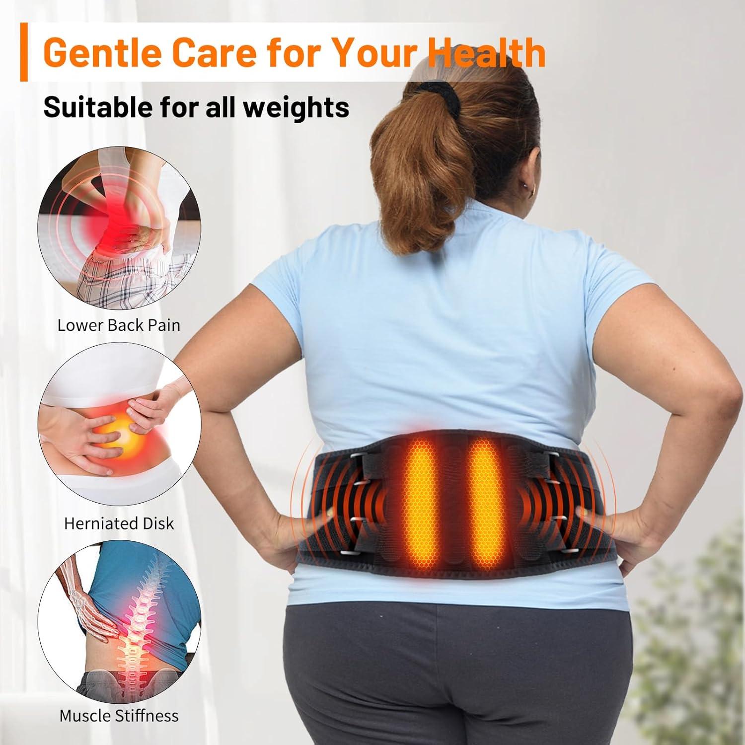 Almohadilla Térmica Inalámbrica Torktak con Masajeador 110x20cm