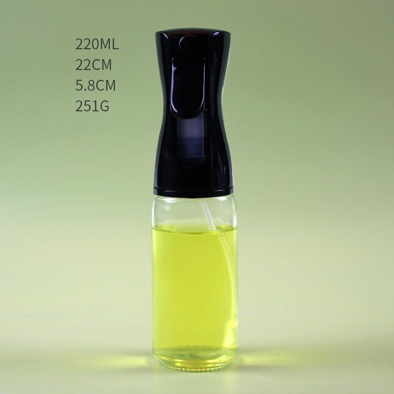 Rociador de Aceite de Oliva MEILING MALL 0.22L Vidrio Negro