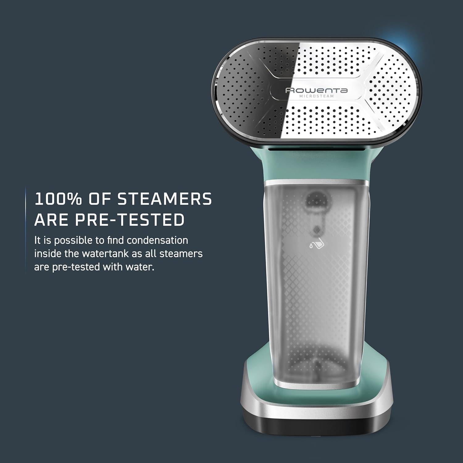 Vaporizador de Mano Rowenta DR8822 2 en 1 1875W Verde